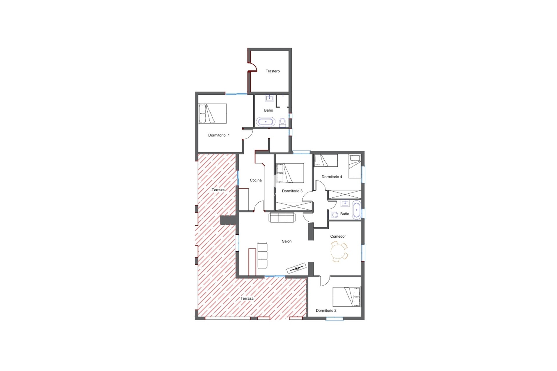 Aus zweiter Hand - Villa -
Los Balcones - Costa Blanca