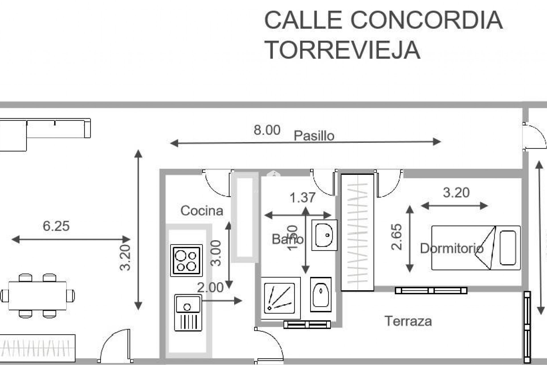 D'occasion - Appartement -
Torrevieja - Estacion de autobuses