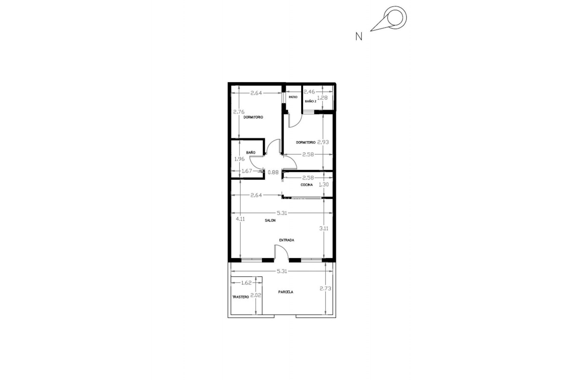 D'occasion - Chalet -
Torrevieja - La siesta