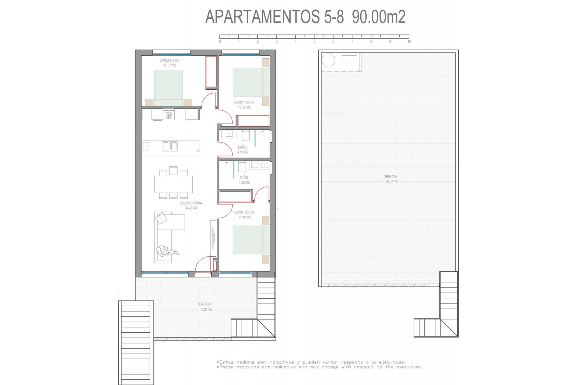 Neue Gebäude - Bungalow -
Pilar de la Horadada - Parque del Mediterraneo