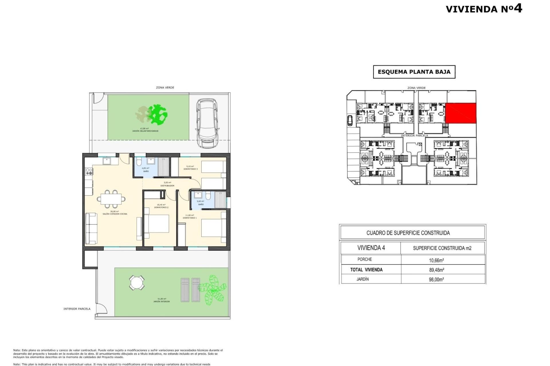 Neue Gebäude - Bungalow -
Pilar de la Horadada - pueblo