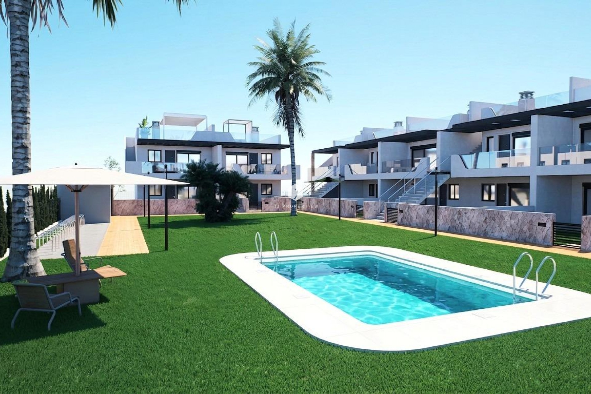 Neue Gebäude - Bungalow -
Pilar de la Horadada - pueblo