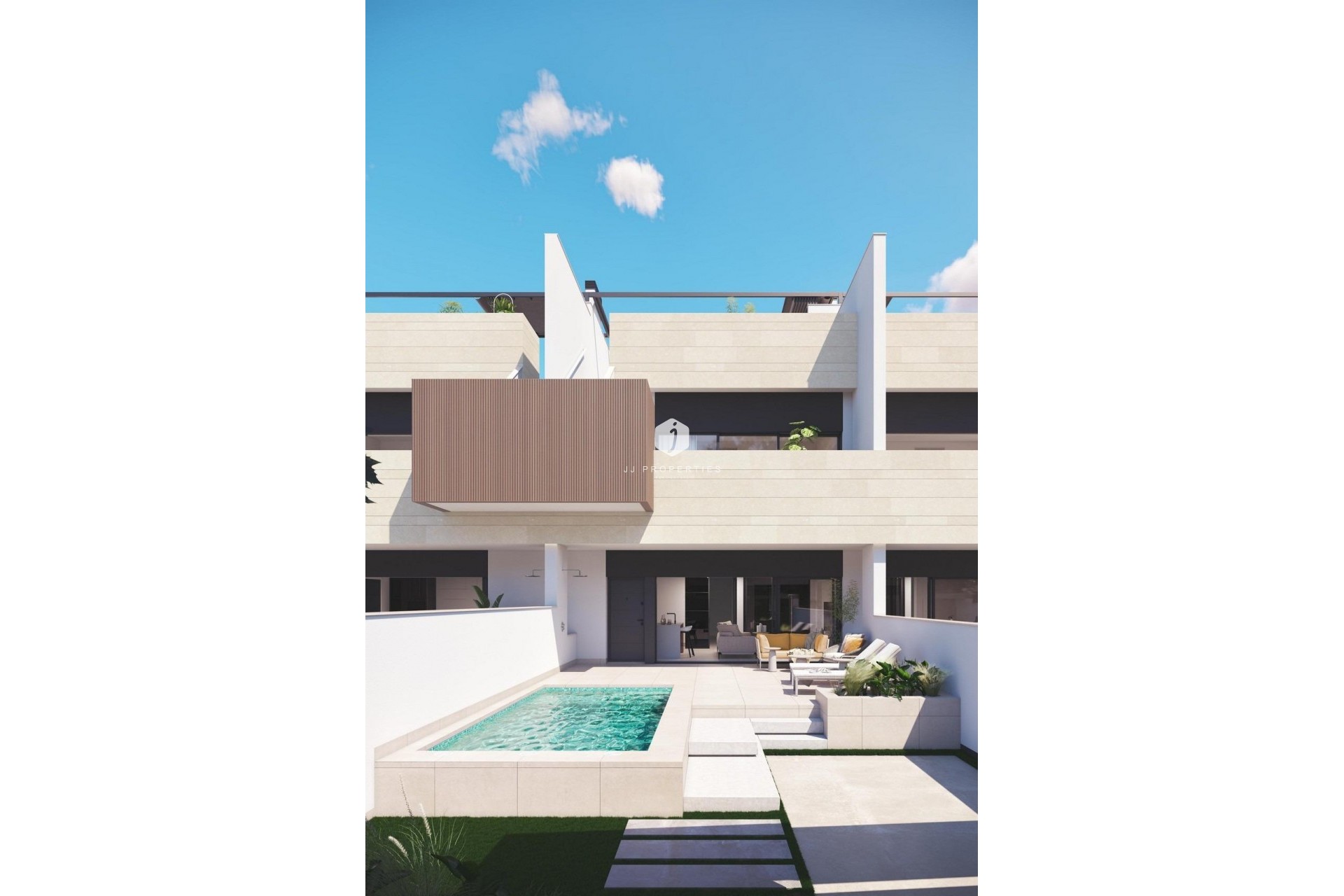 Neue Gebäude - Bungalow -
Pilar de la Horadada - pueblo