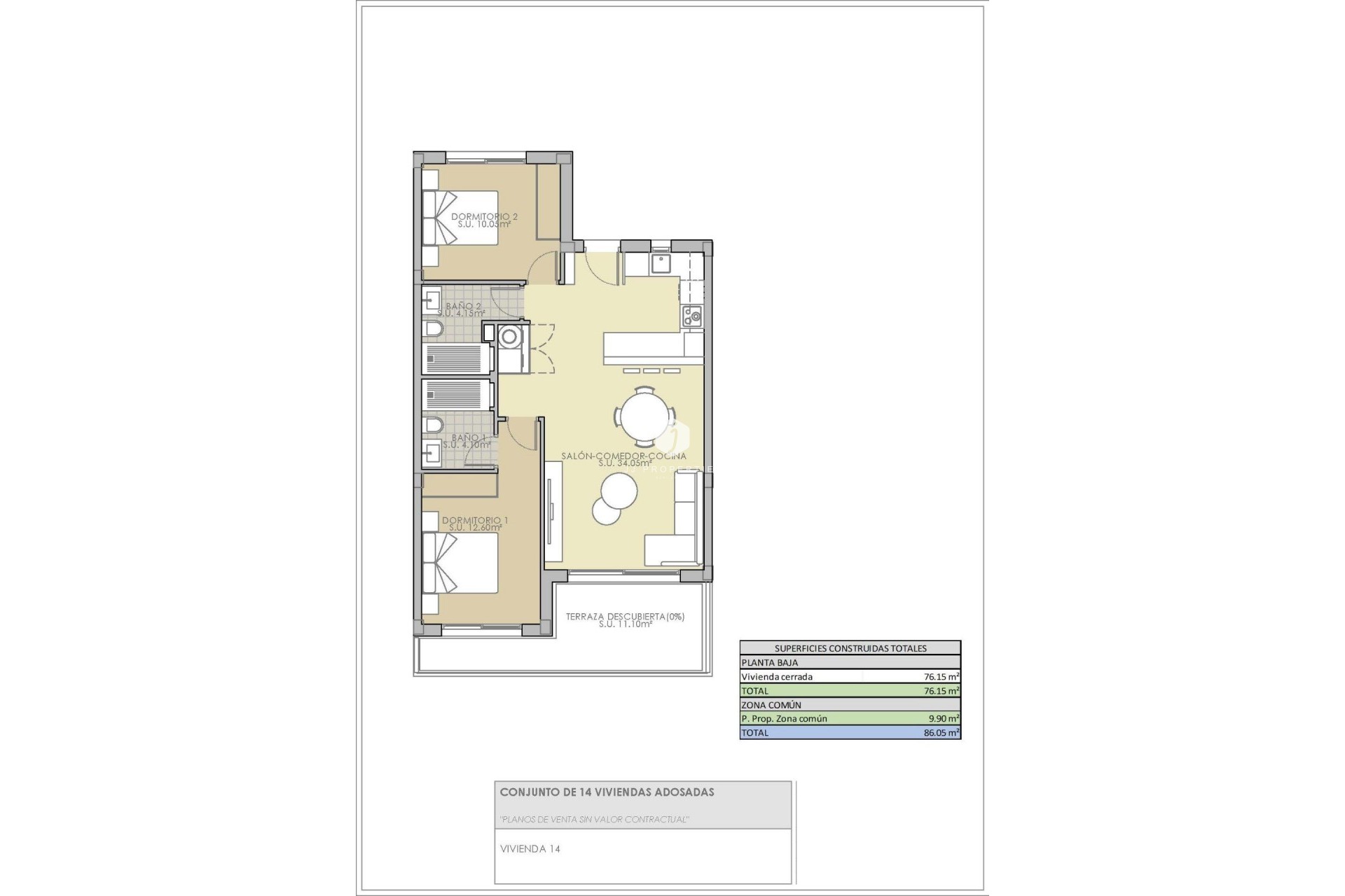 Neue Gebäude - Bungalow -
Rojales - Pueblo