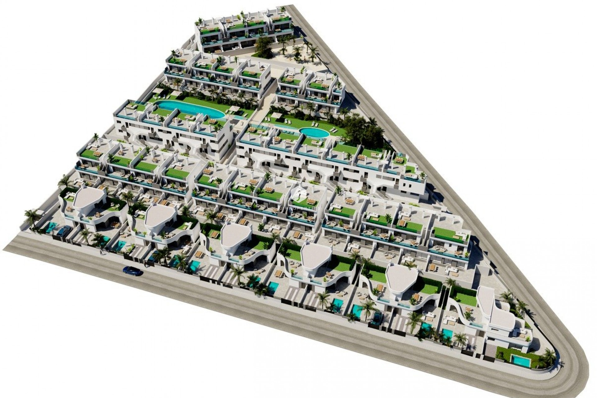 Neue Gebäude - Bungalow -
Torrevieja - Lago Jardín II