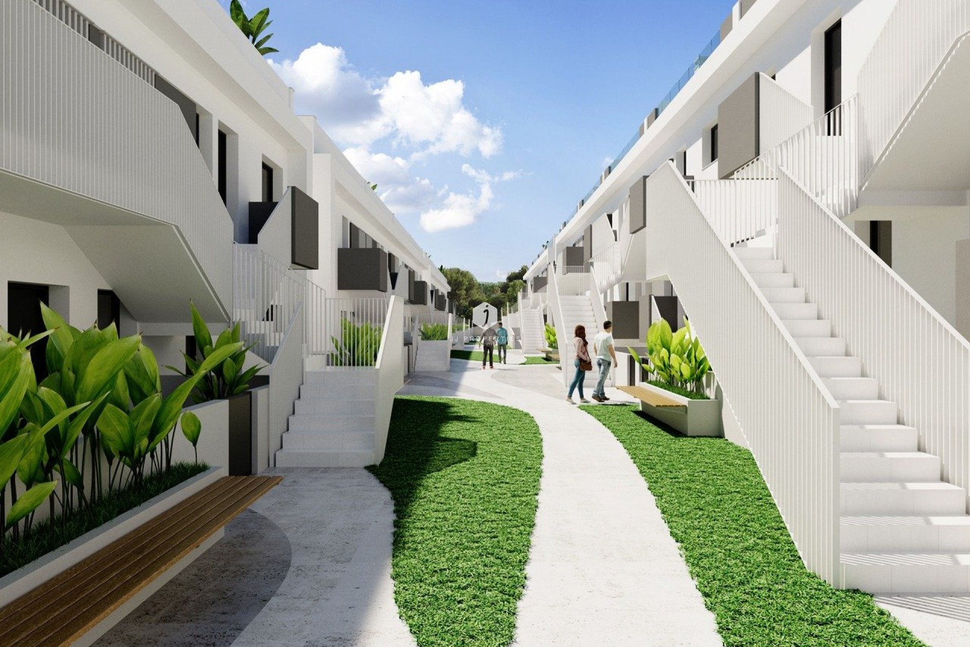 Neue Gebäude - Bungalow -
Torrevieja - Lago Jardín II