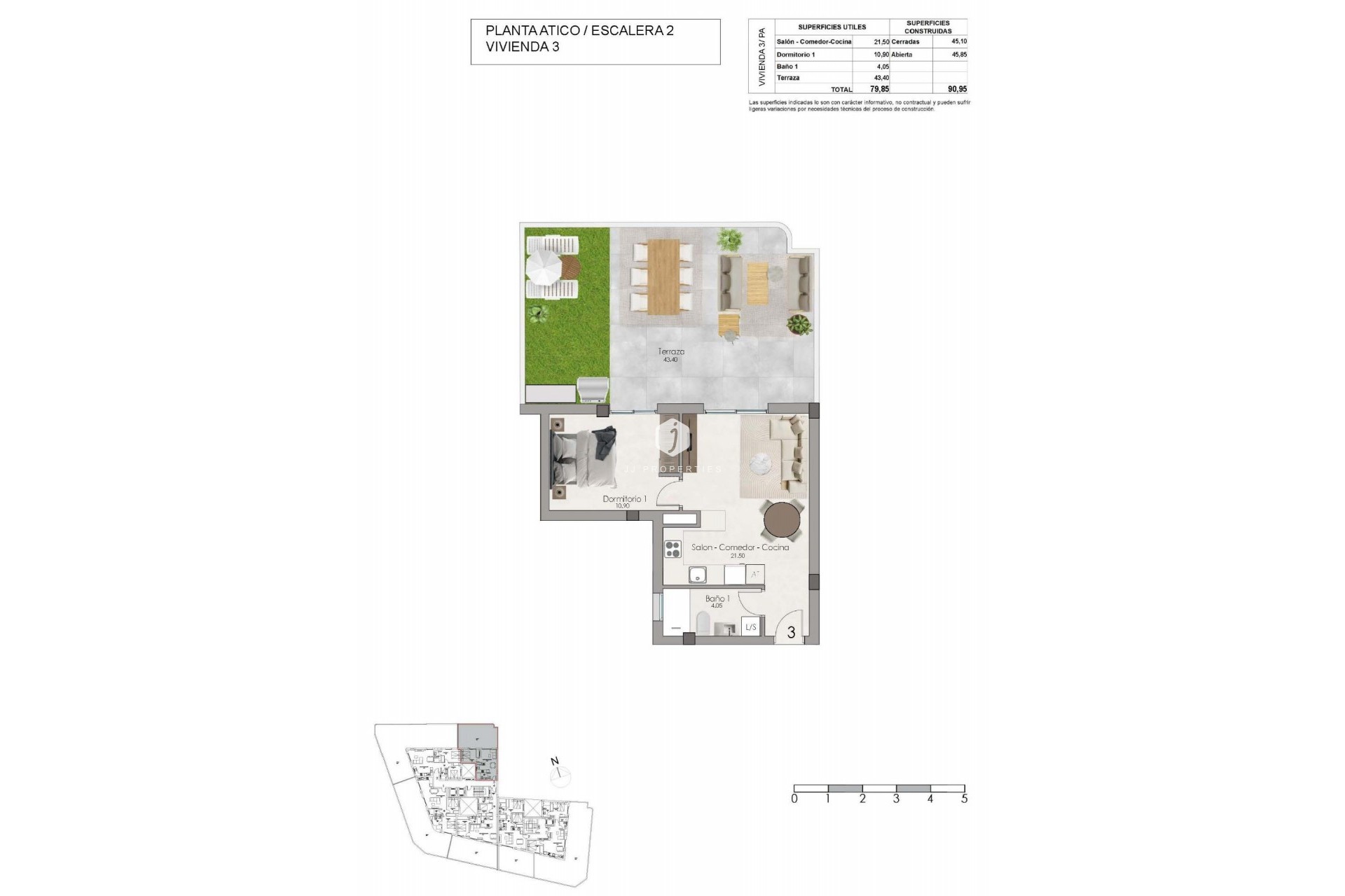 Neue Gebäude - Penthouse -
Santa Pola - Estacion de autobuses