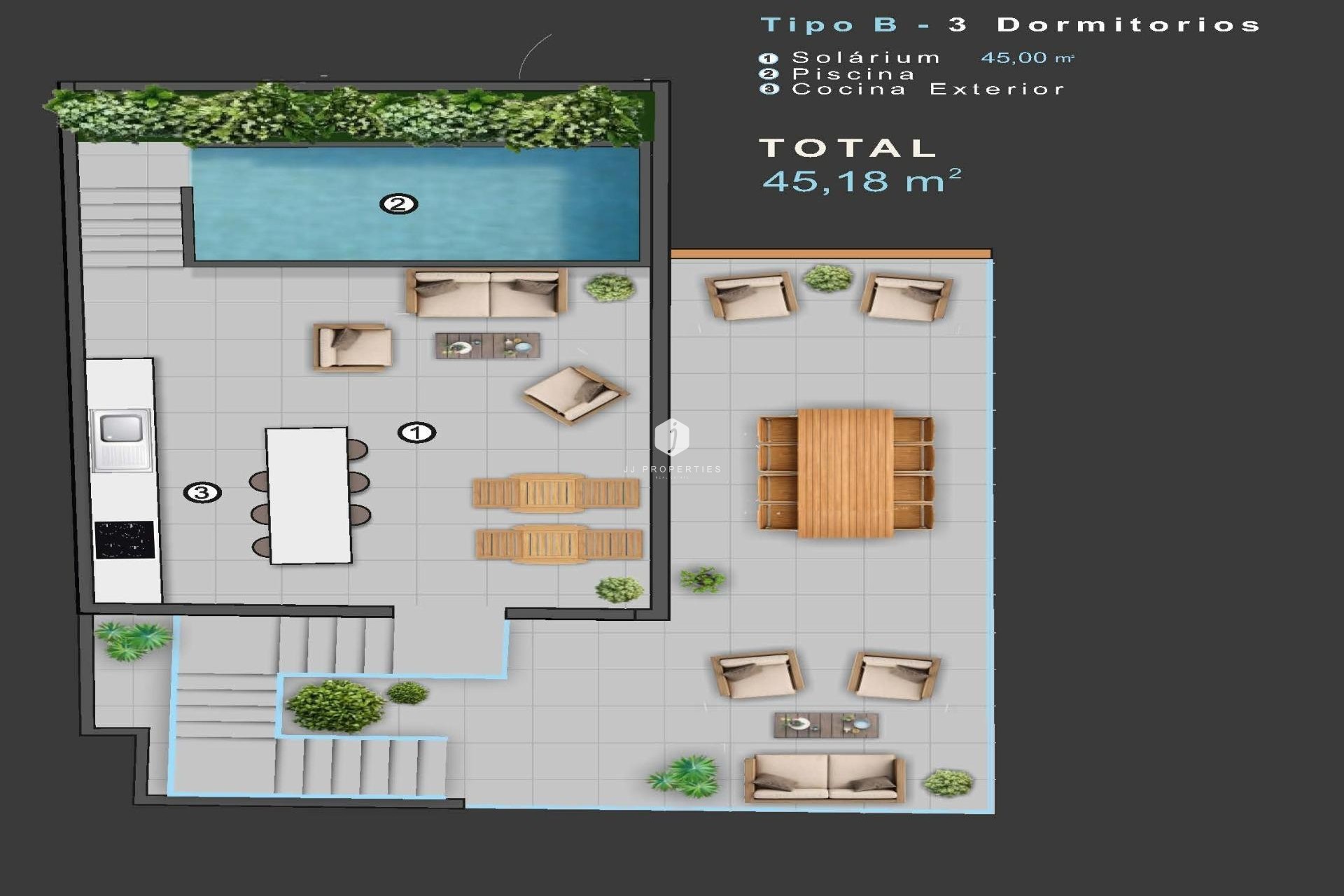 Neue Gebäude - Penthouse -
Torrevieja - Centro