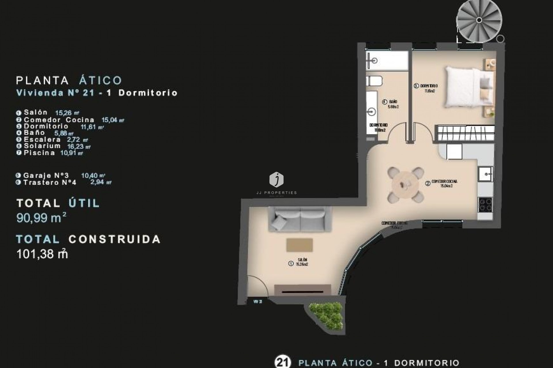 Neue Gebäude - Penthouse -
Torrevieja - Centro