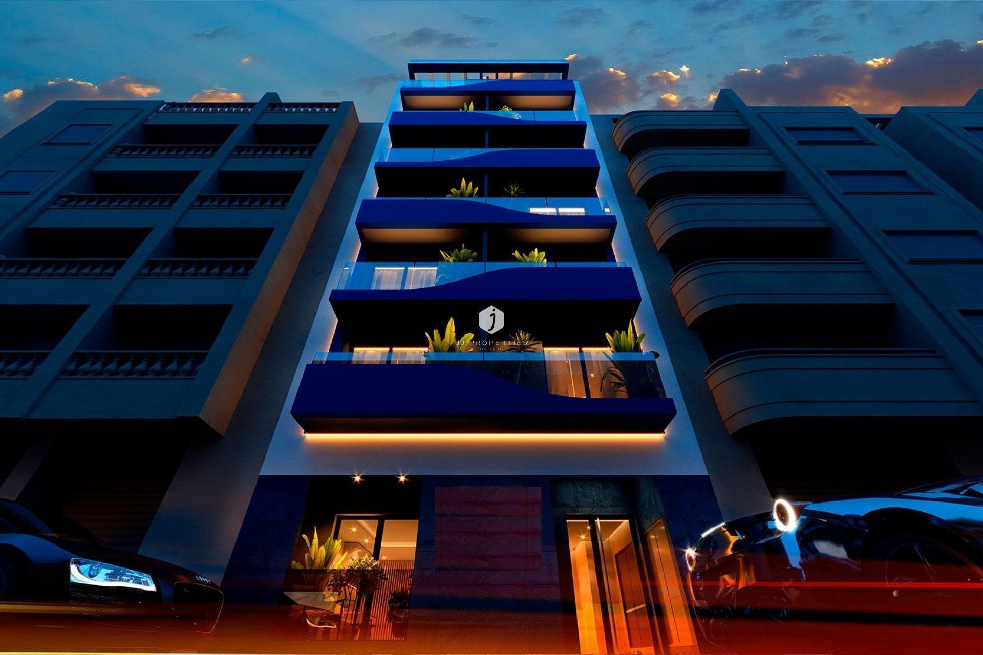 Neue Gebäude - Penthouse -
Torrevieja - Playa del Acequión