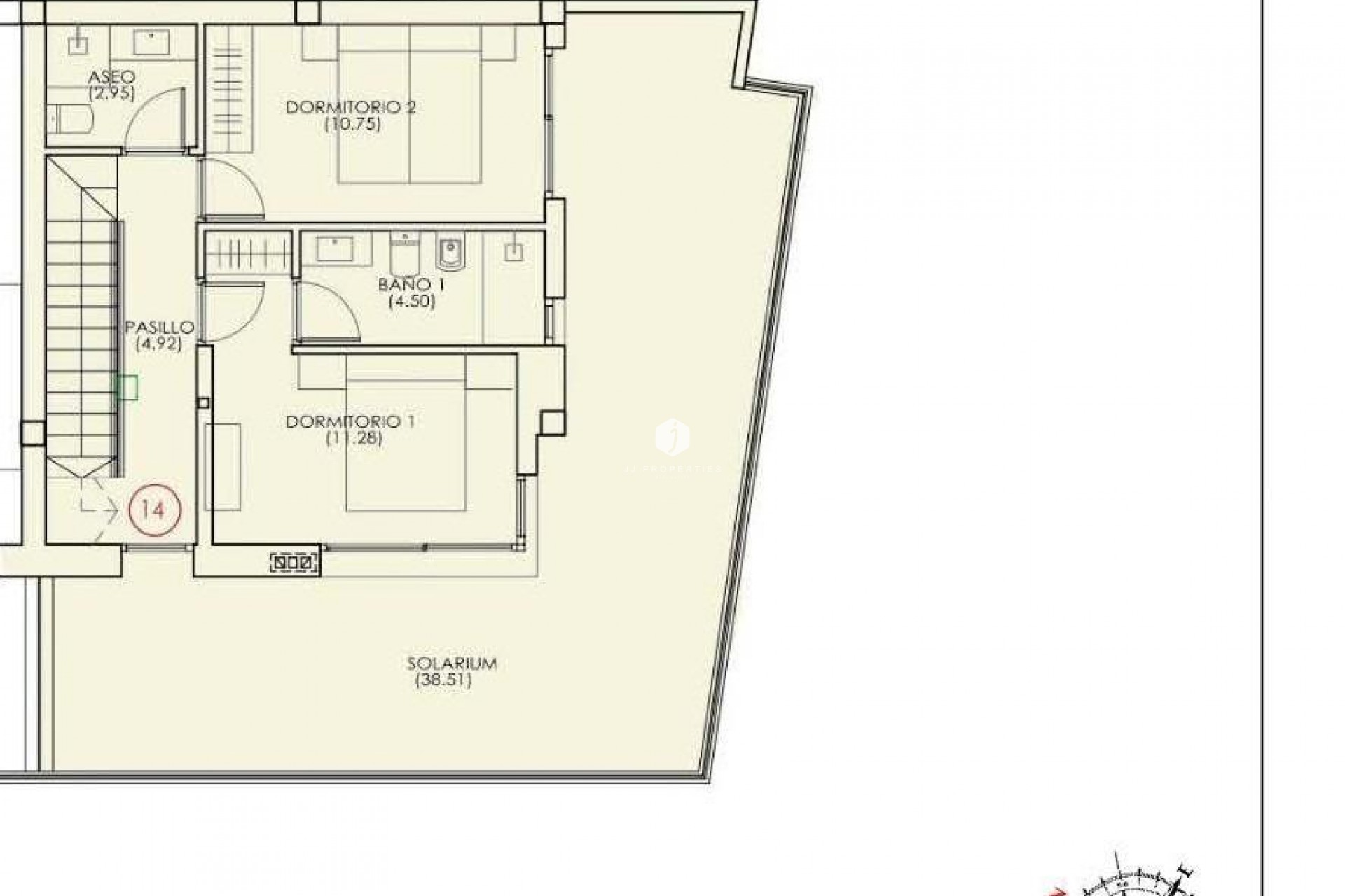 Neue Gebäude - Penthouse -
Torrevieja - Playa del Cura