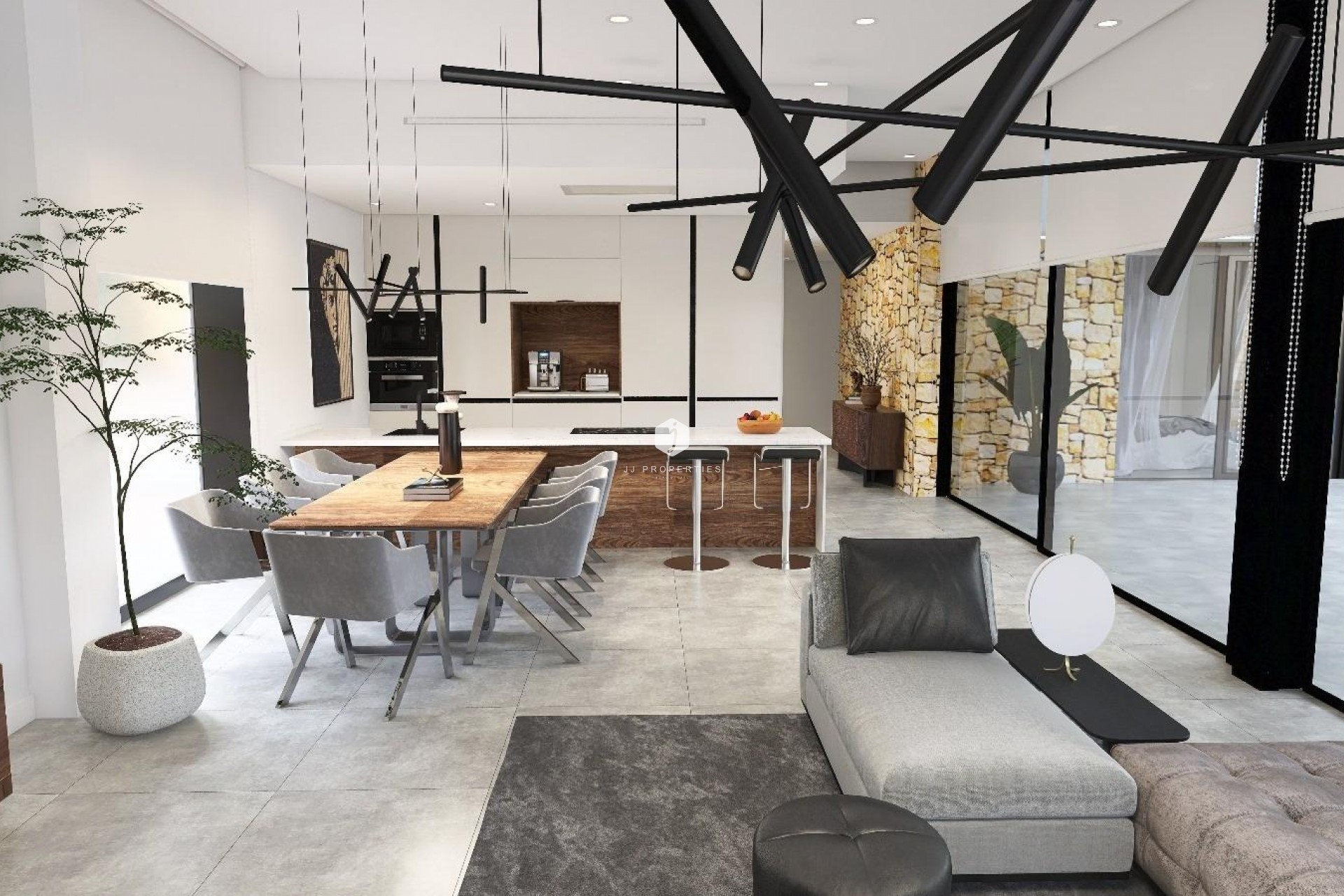 Neue Gebäude - Villa -
Aspe - Poligono 19