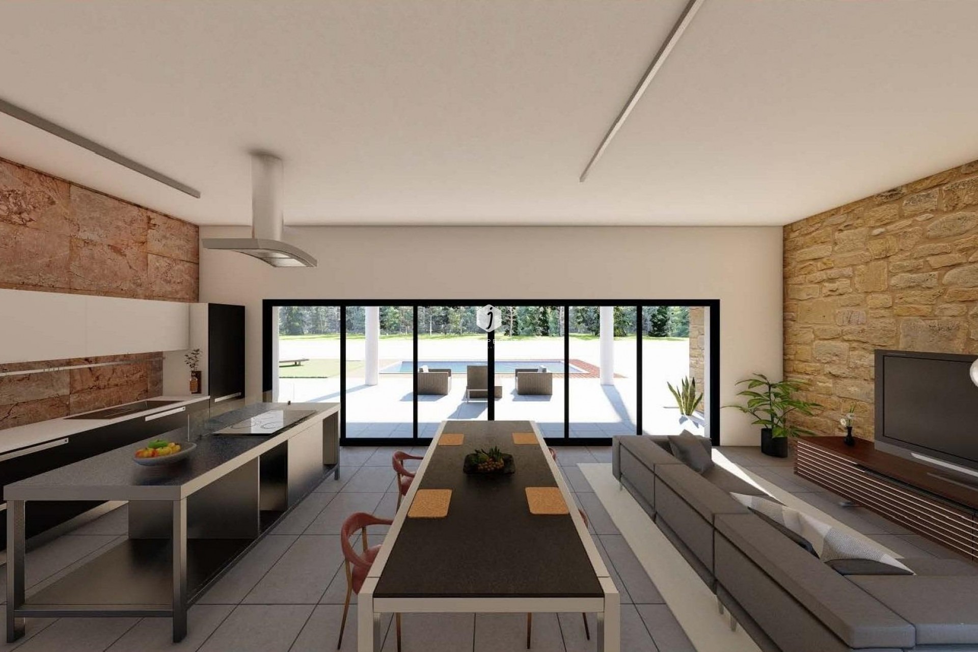 Neue Gebäude - Villa -
Pinoso - Campo