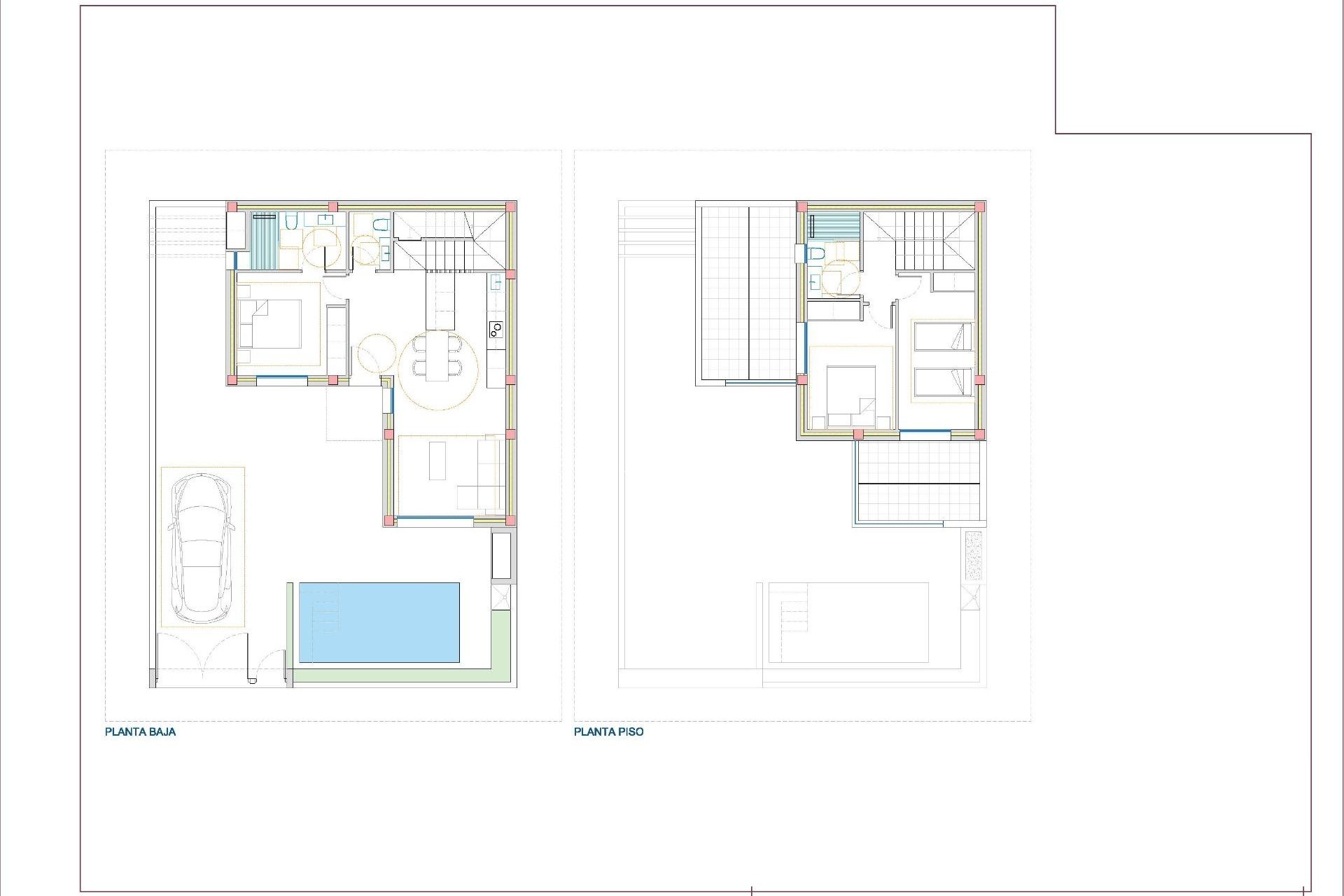 Neue Gebäude - Villa -
San Fulgencio - Polideportivo