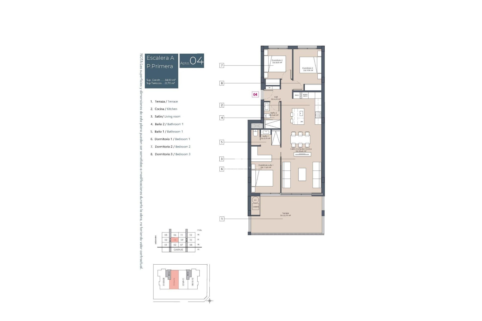 Neue Gebäude - Wohnung -
Benijofar