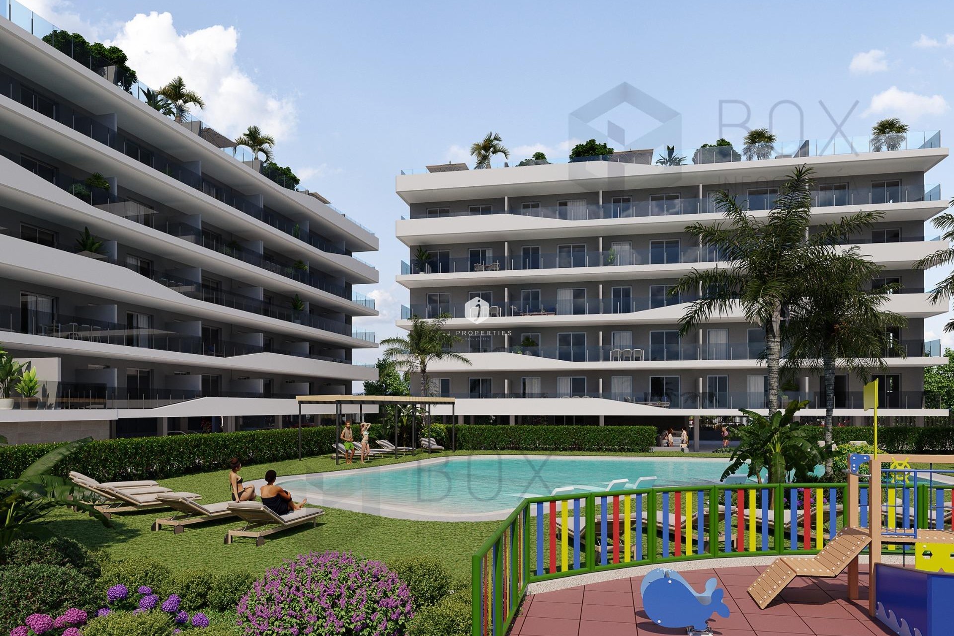 Neue Gebäude - Wohnung -
Santa Pola - Playa Tamarit
