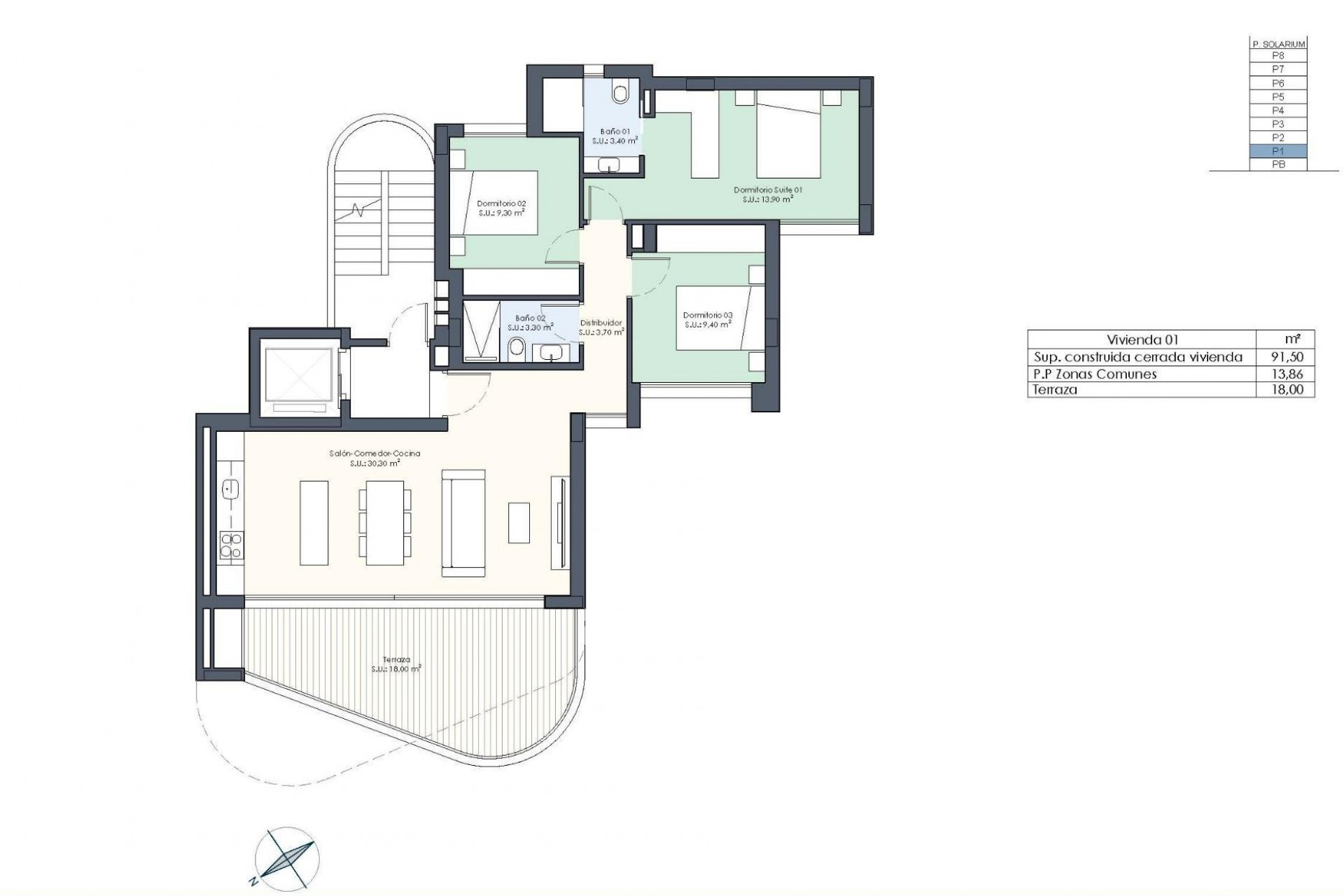 New Build - Apartment / flat -
Guardamar del Segura - Avenida del Puerto