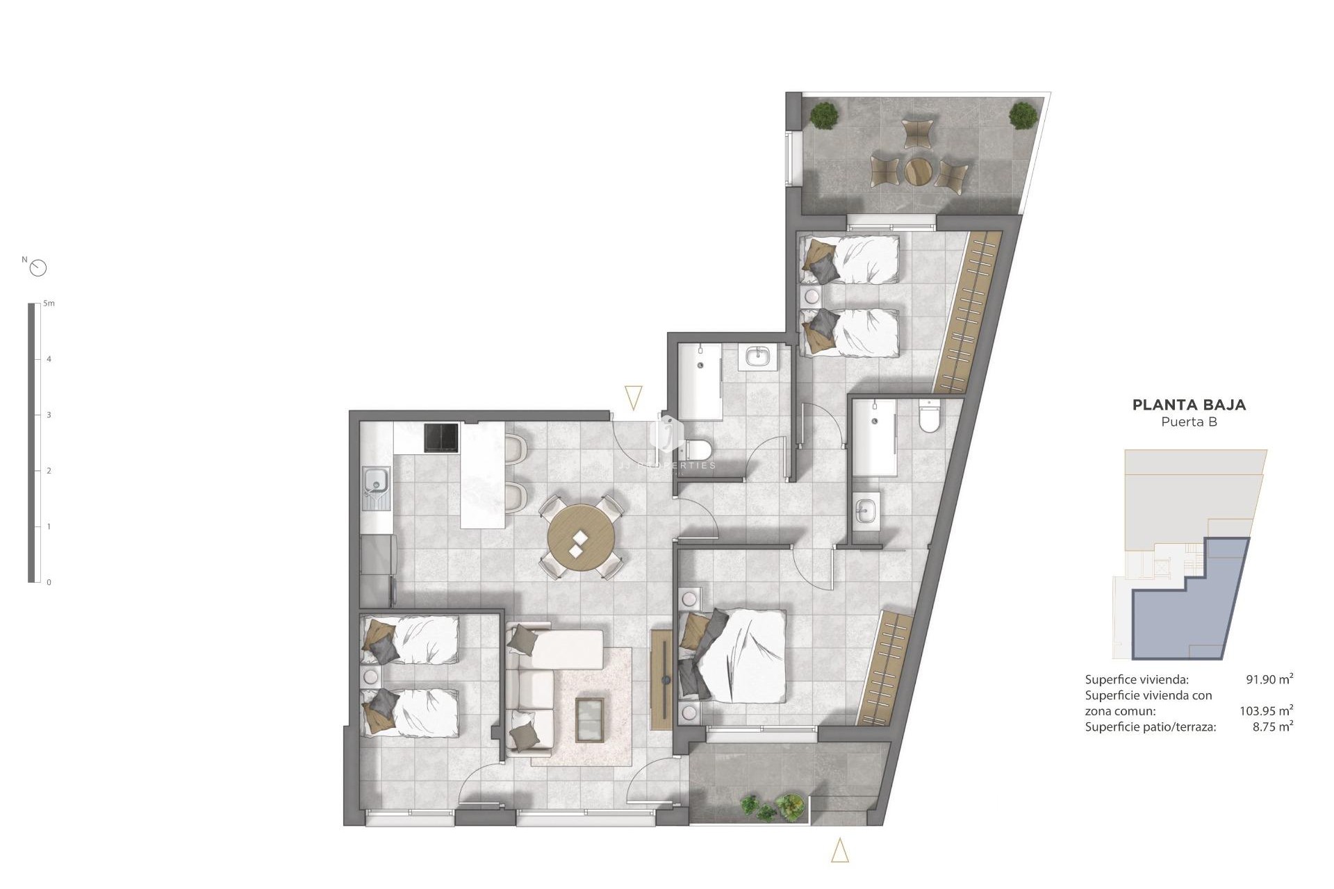 New Build - Apartment / flat -
Guardamar del Segura - Pueblo