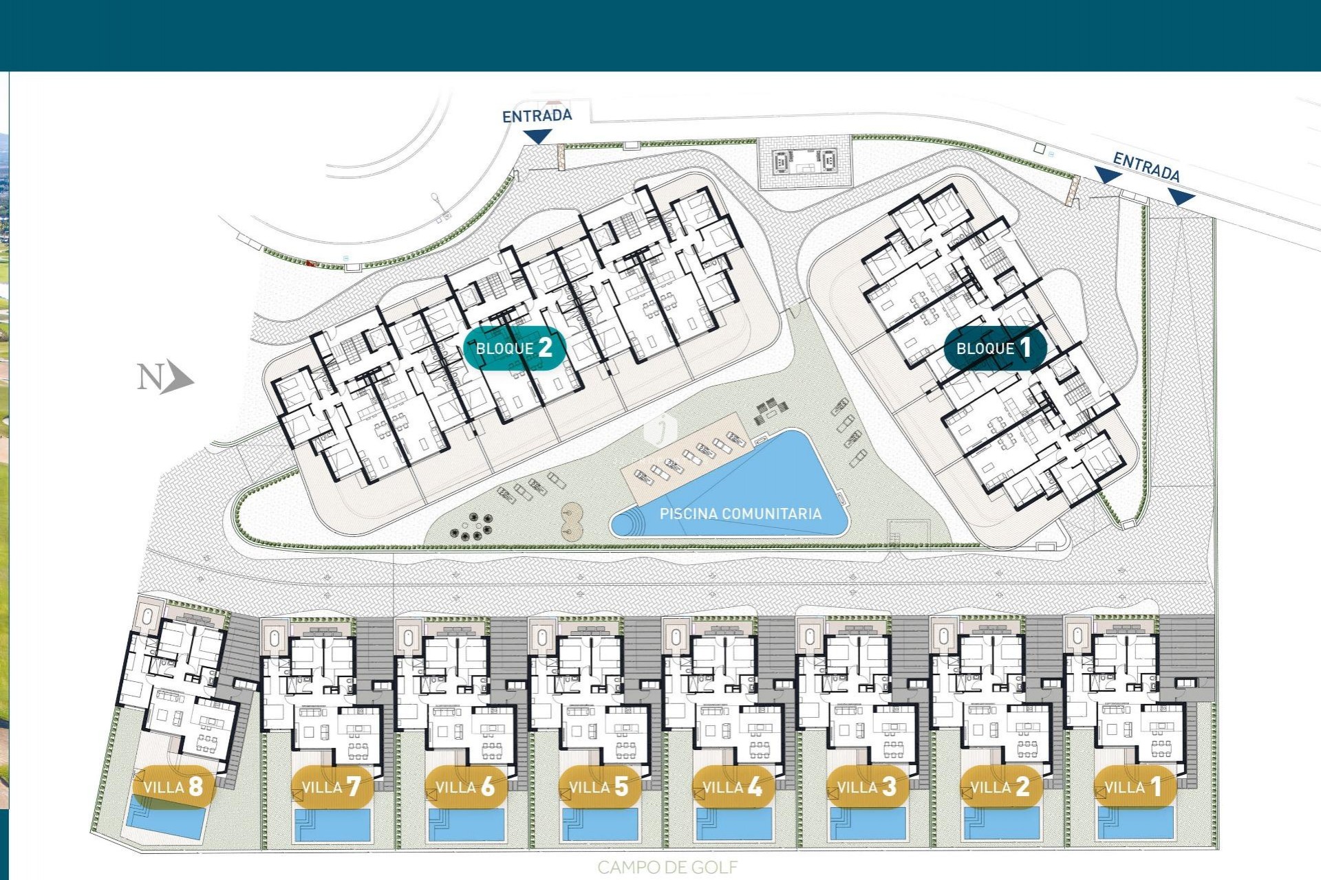 New Build - Apartment / flat -
Los Alcazares - Serena Golf