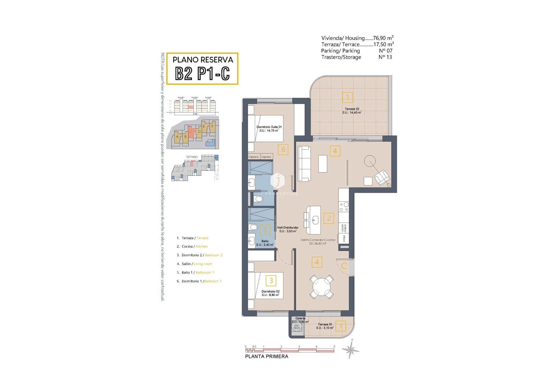 New Build - Apartment / flat -
Los Alcazares - Serena Golf