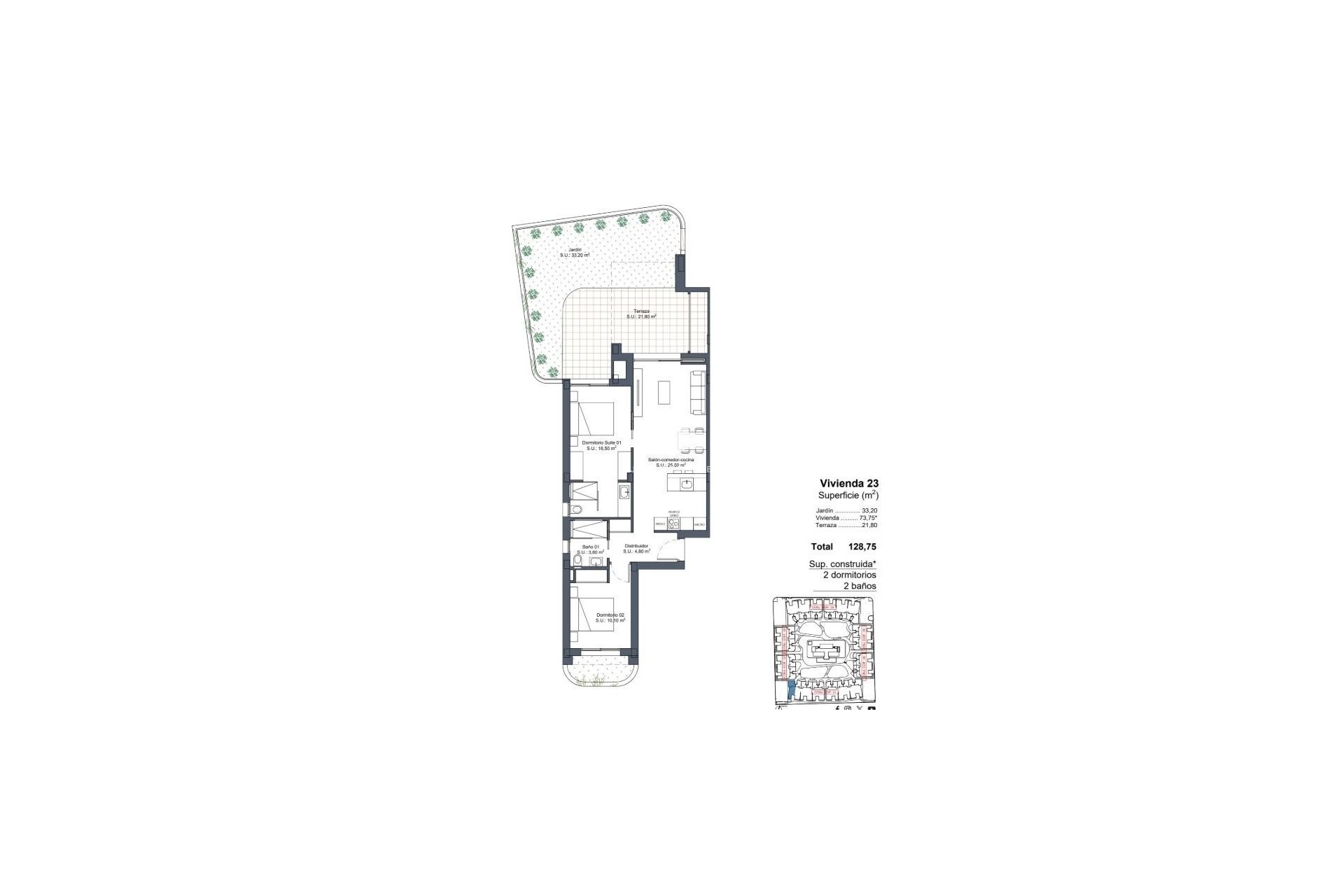 New Build - Bungalow -
Ciudad Quesada - Lo Marabú