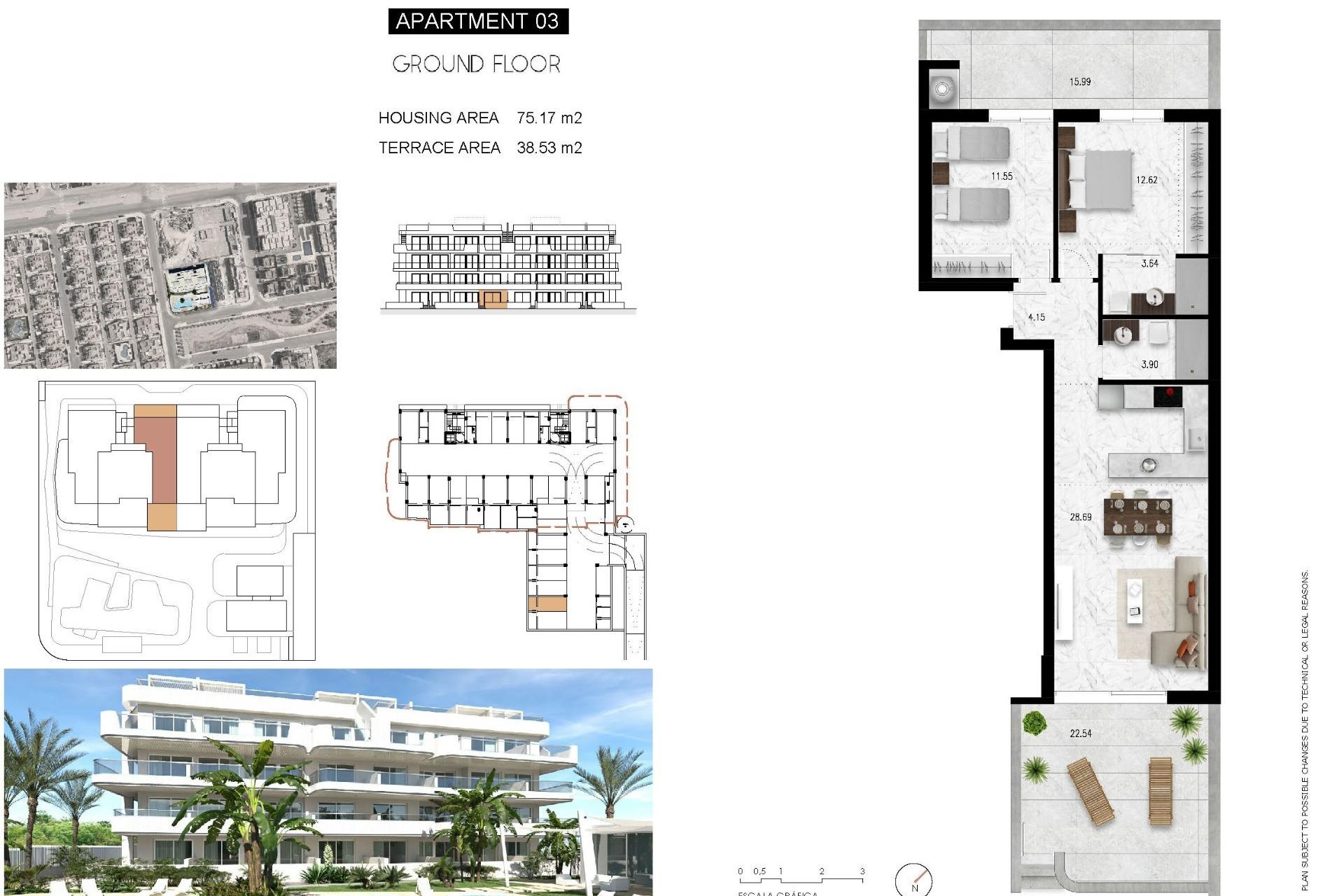 Nieuwbouw Woningen - Appartement / flat -
Orihuela Costa - Lomas de Cabo Roig