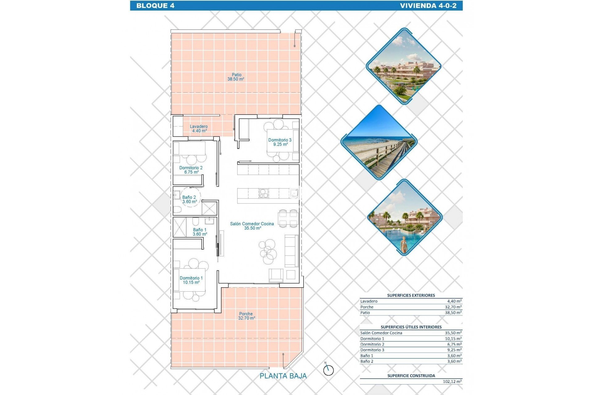 Nieuwbouw Woningen - Appartement / flat -
Pilar de la Horadada - Lo Monte