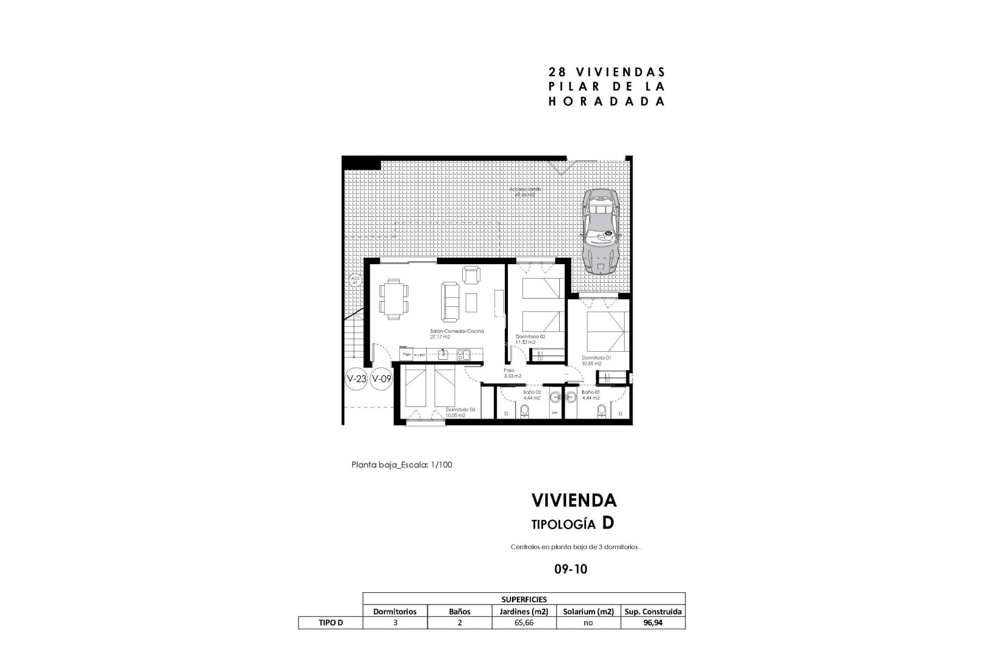 Nieuwbouw Woningen - Bungalow -
Pilar de la Horadada - pueblo
