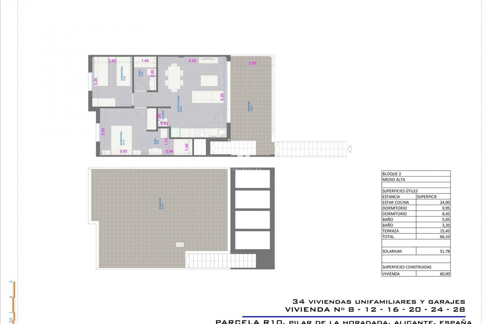 Nieuwbouw Woningen - Bungalow -
Pilar de la Horadada - pueblo