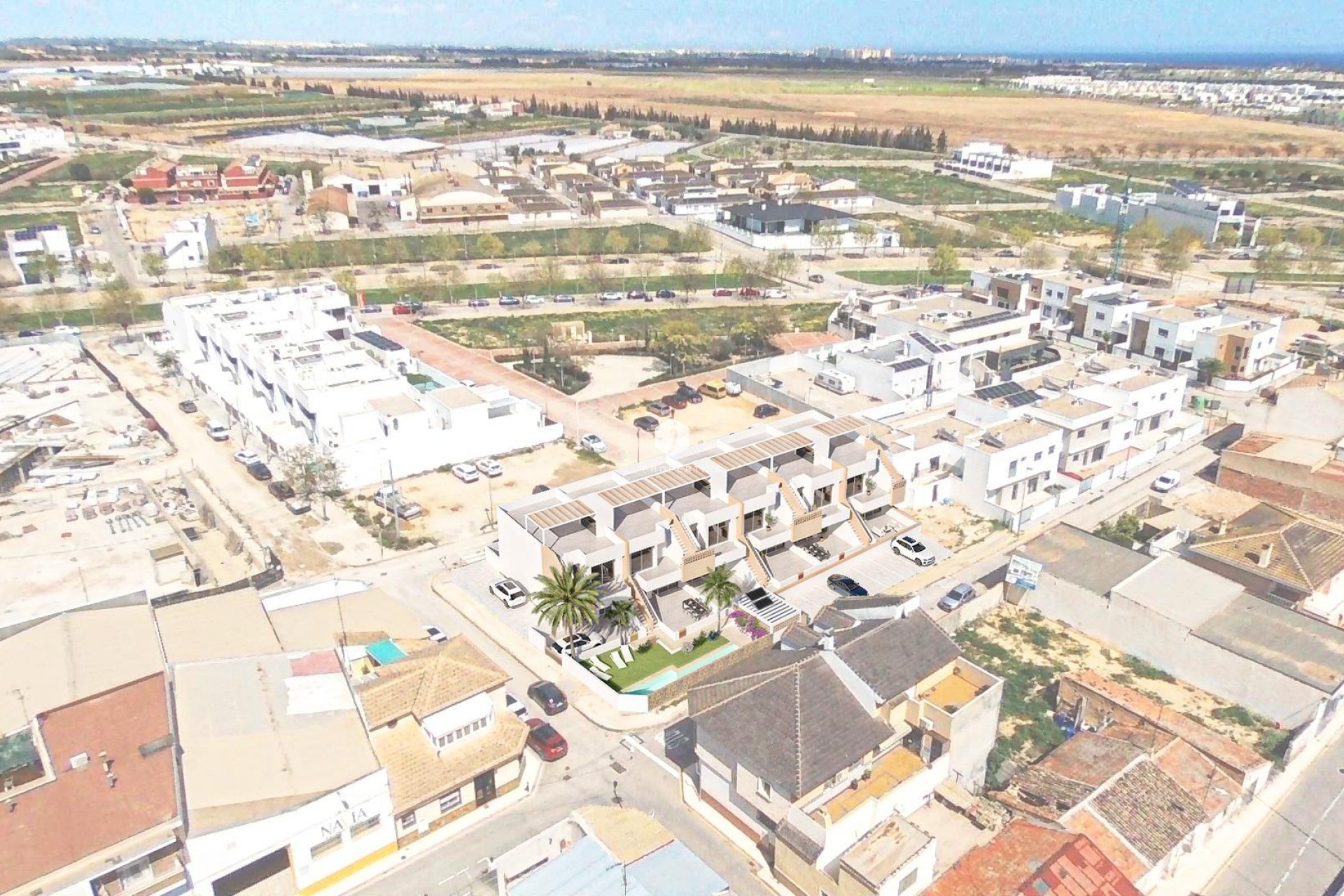 Nieuwbouw Woningen - Bungalow -
Pilar de la Horadada - pueblo