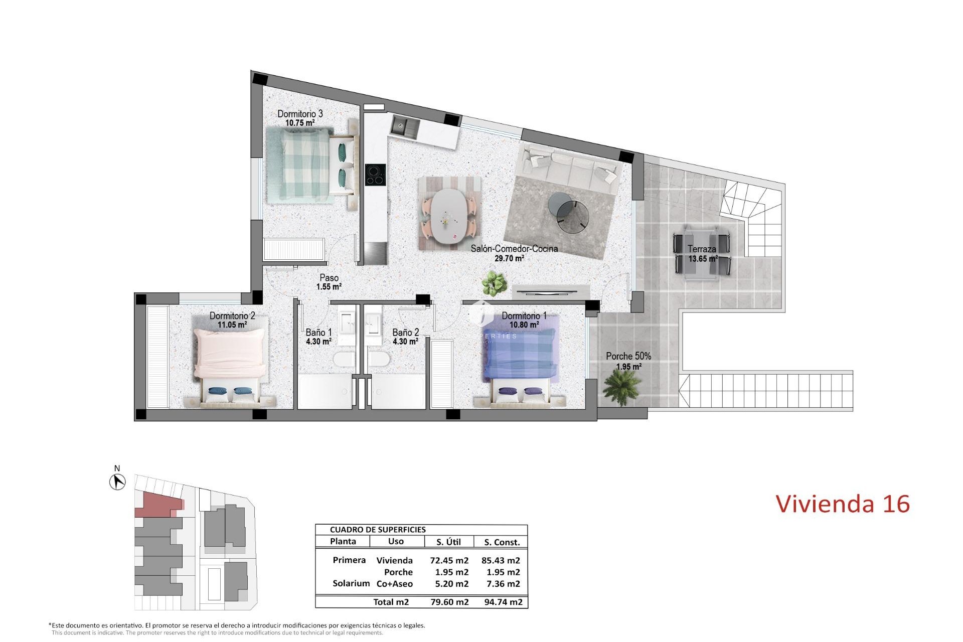Nieuwbouw Woningen - Bungalow -
Pilar de la Horadada - pueblo