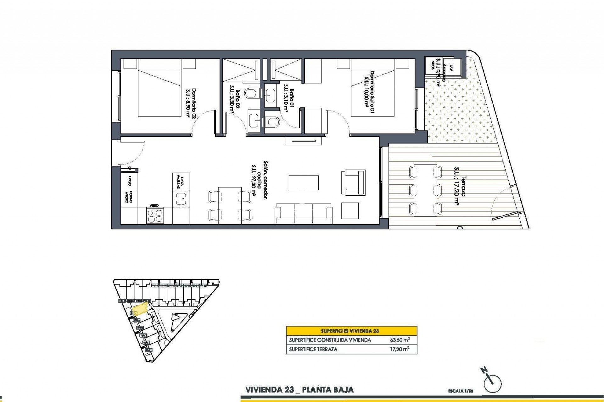 Nieuwbouw Woningen - Bungalow -
San Fulgencio - Pueblo