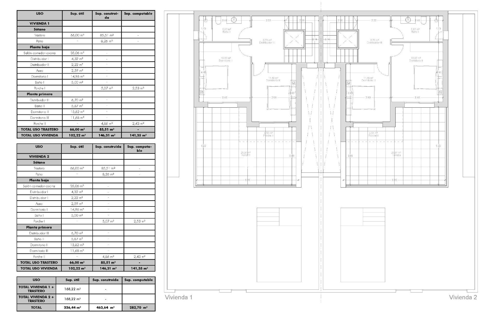 Nieuwbouw Woningen - Chalet -
Benijofar - Pueblo
