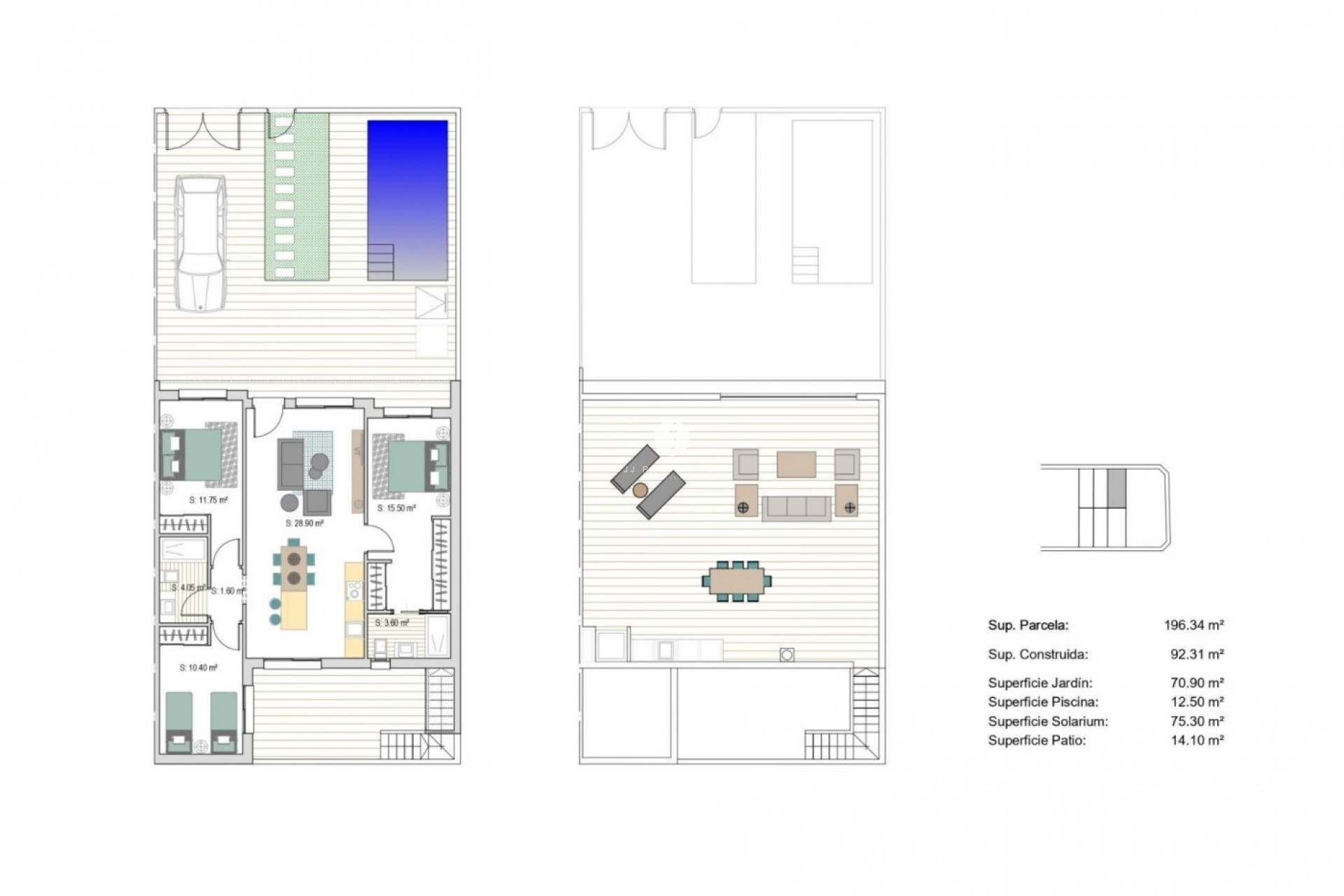 Nieuwbouw Woningen - Chalet -
San Javier - Parque del doce