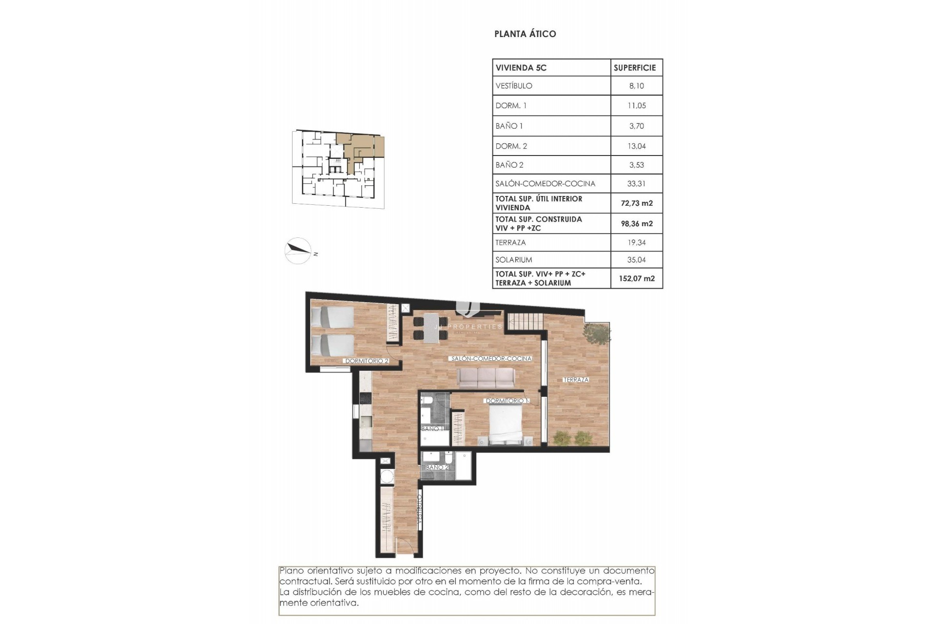 Nieuwbouw Woningen - Penthouse -
Torrevieja - PARQUE DE LAS NACIONES