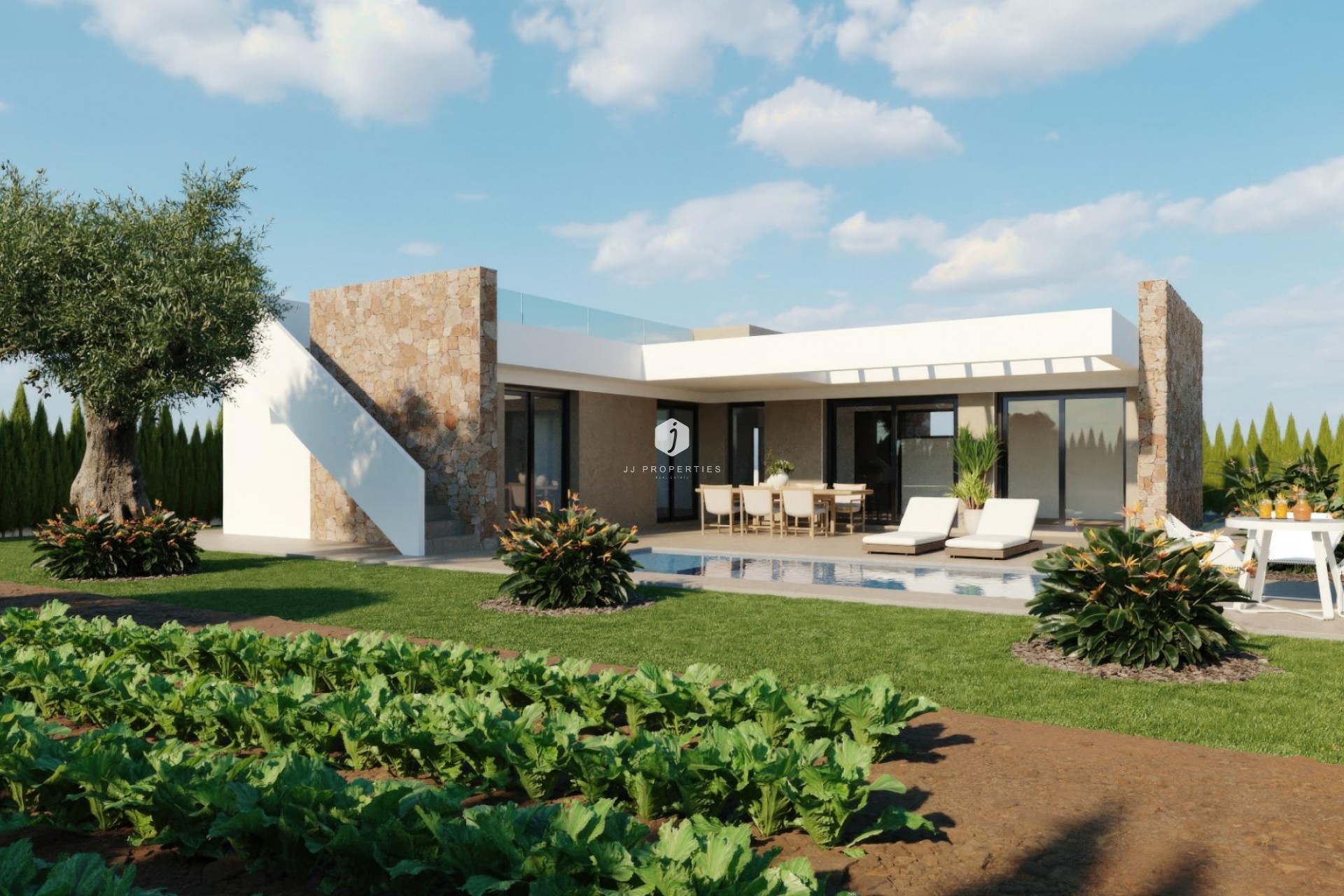 Nieuwbouw Woningen - Villa -
Fuente Álamo - Hacienda del Alamo