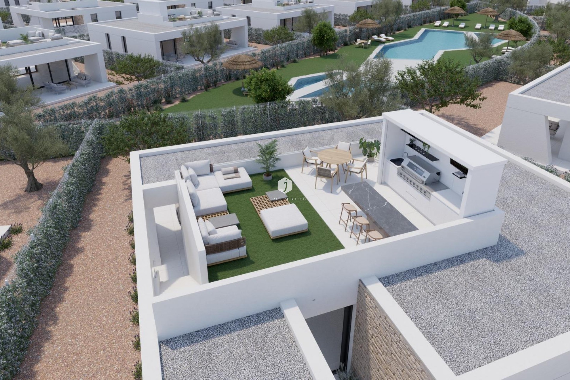 Nieuwbouw Woningen - Villa -
Fuente Álamo - Hacienda del Alamo