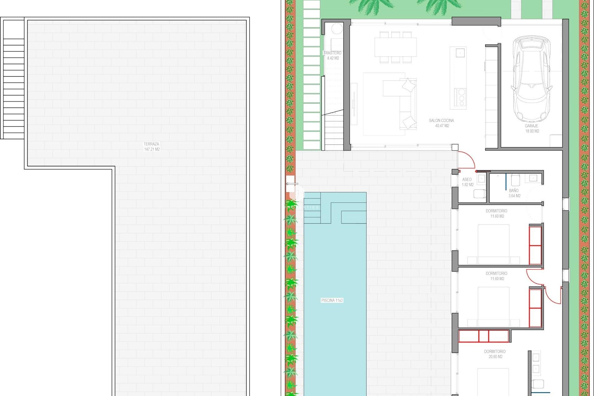 Nieuwbouw Woningen - Villa -
Los Alcazares - Serena Golf
