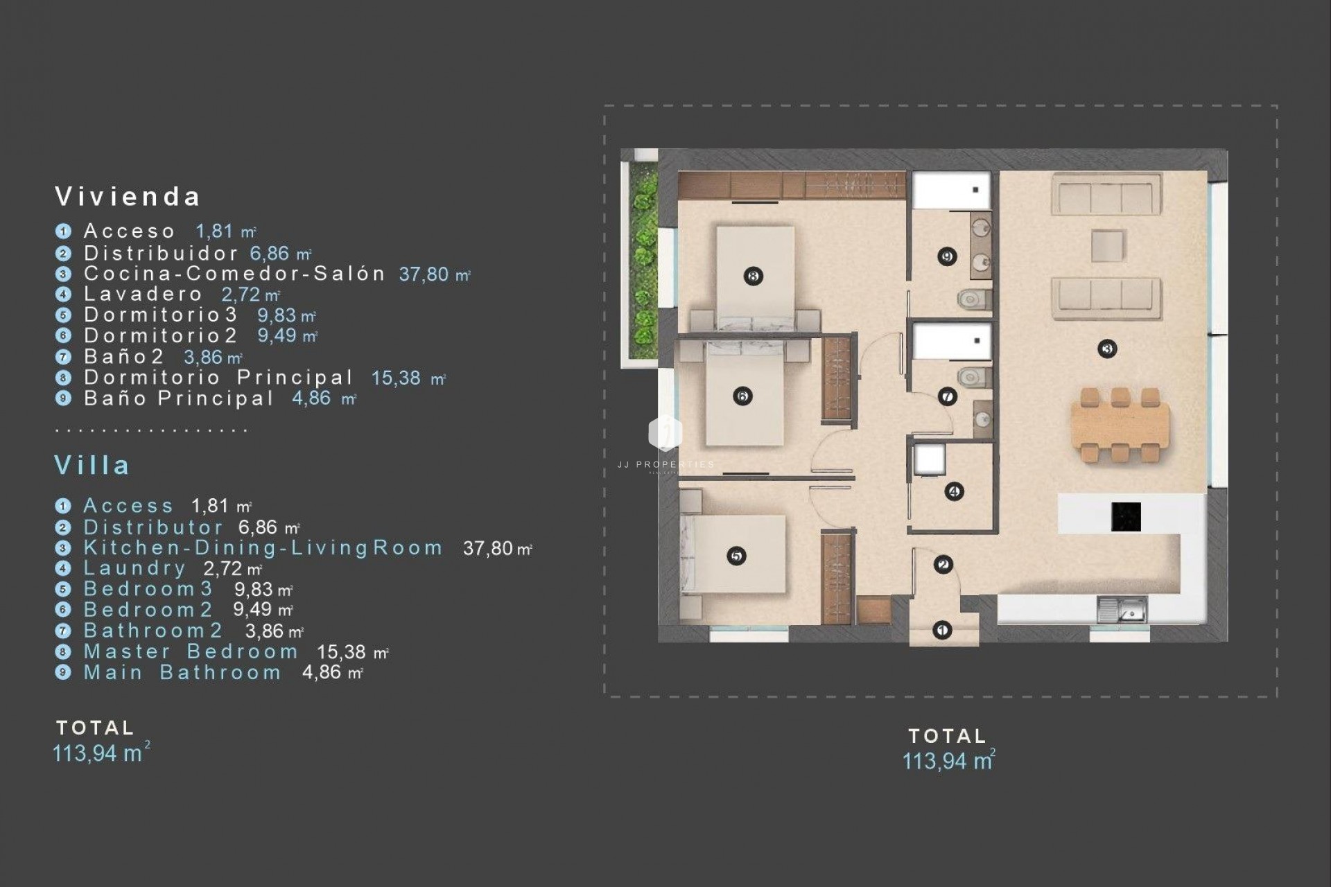 Nieuwbouw Woningen - Villa -
Orihuela Costa - Las Filipinas