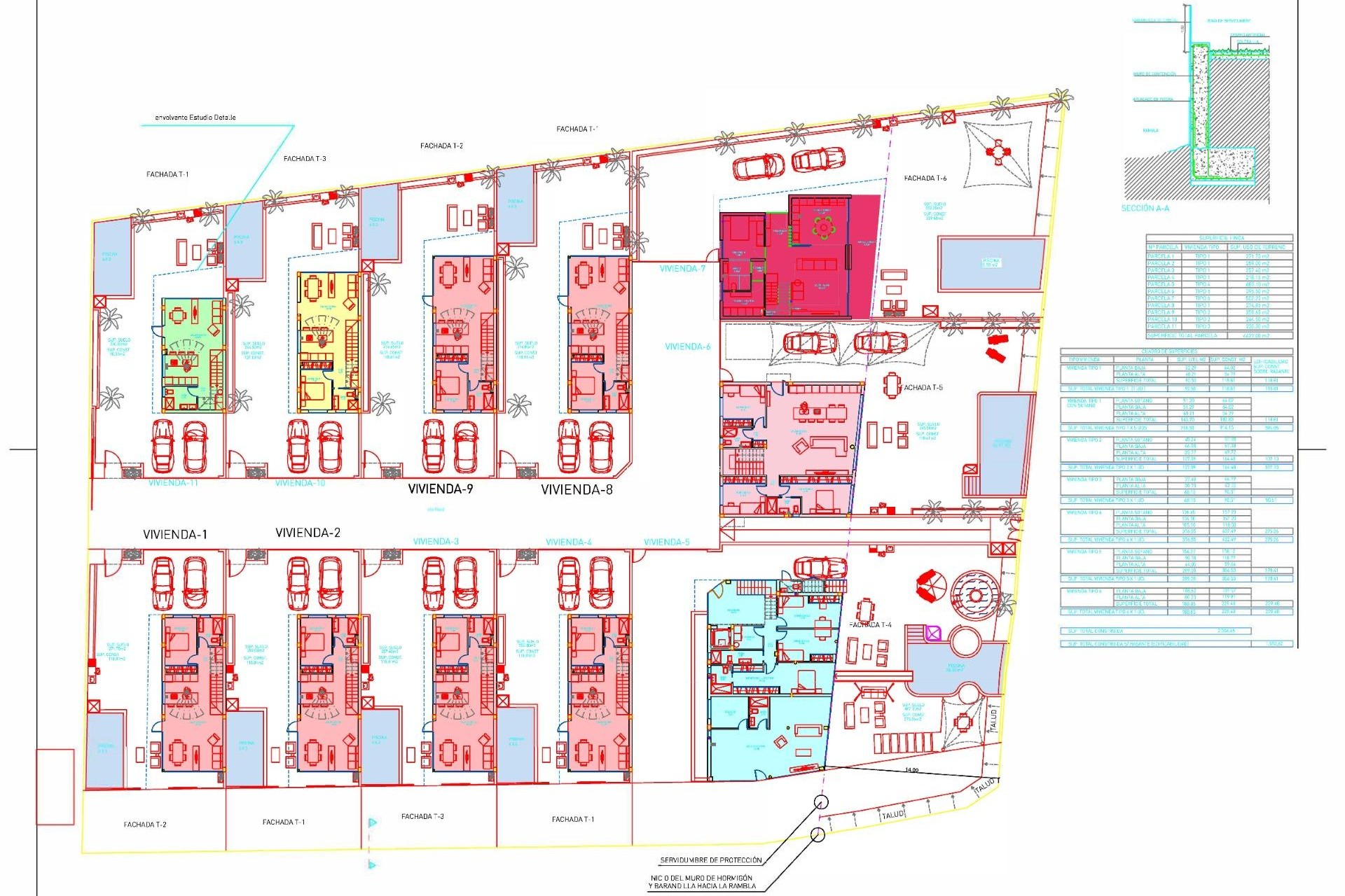 Nieuwbouw Woningen - Villa -
Puerto de Mazarron - El Alamillo