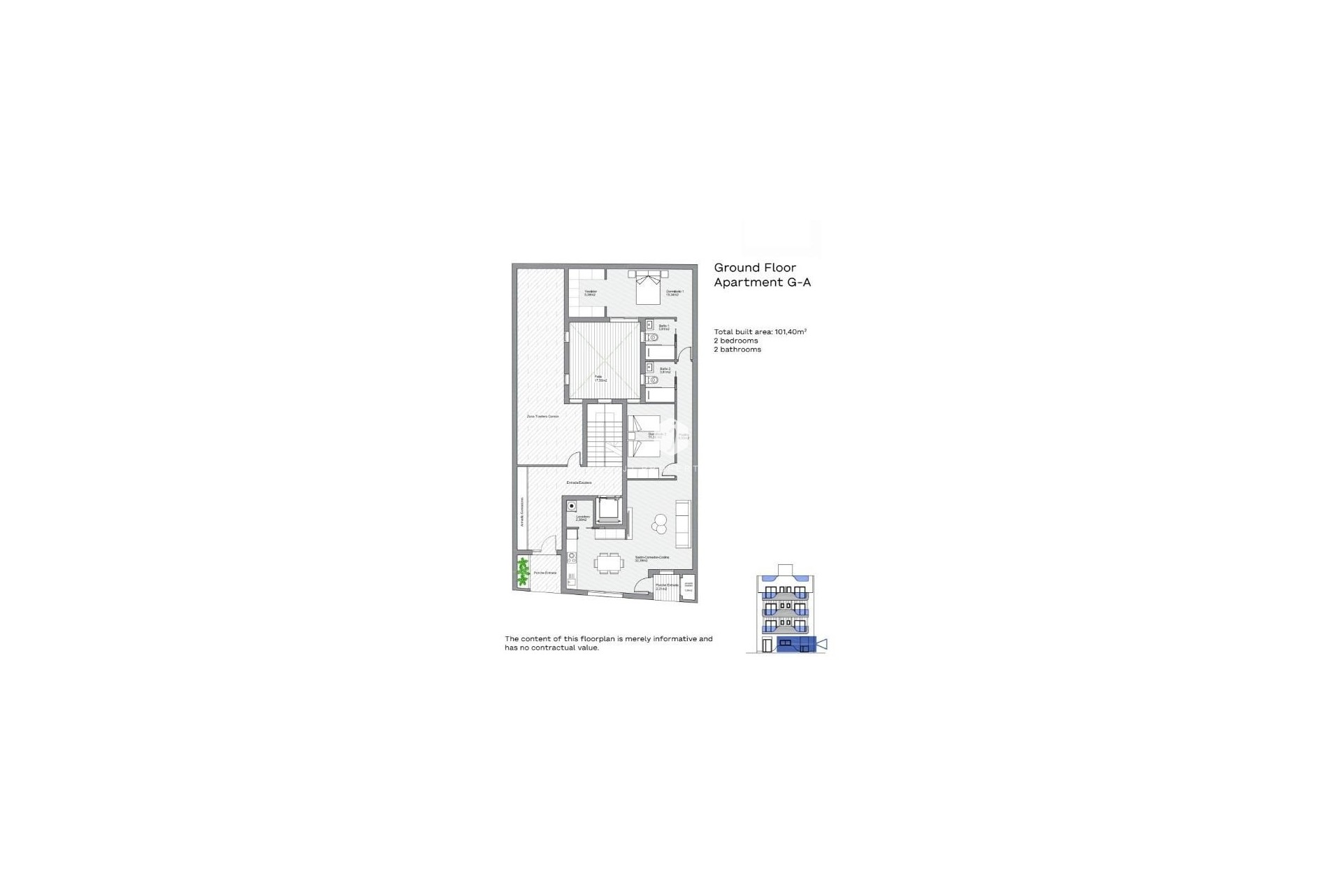 Nouvelle construction - Appartement -
Torrevieja - Centro