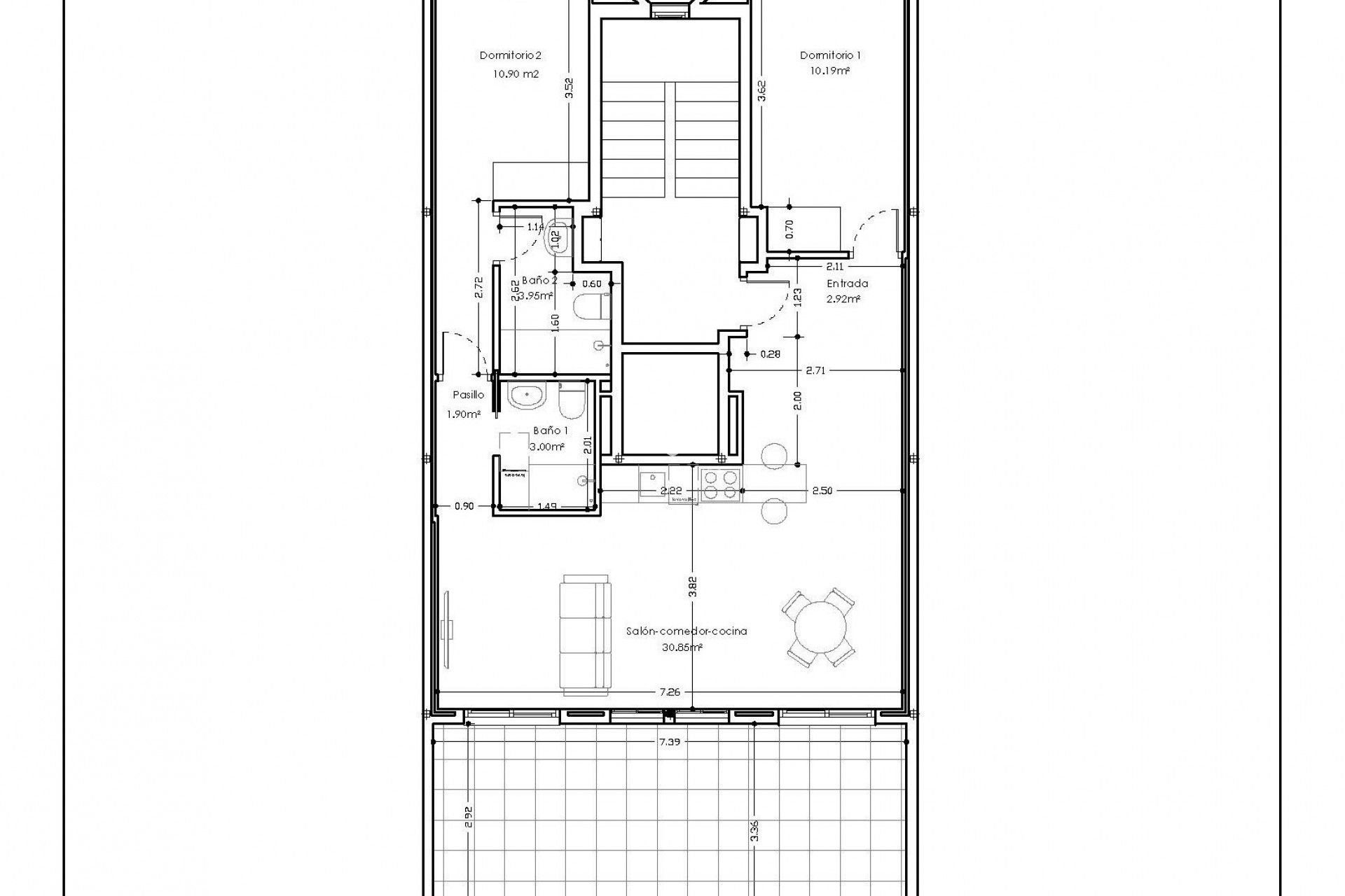 Nouvelle construction - Attique -
Alicante - Centro
