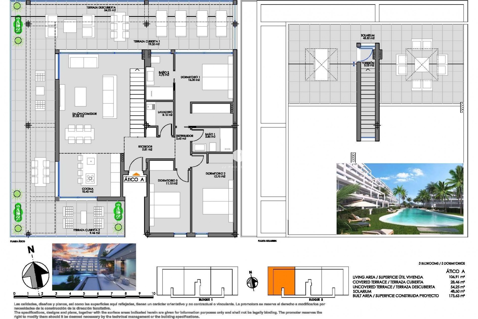Nouvelle construction - Attique -
Cartagena - Mar De Cristal