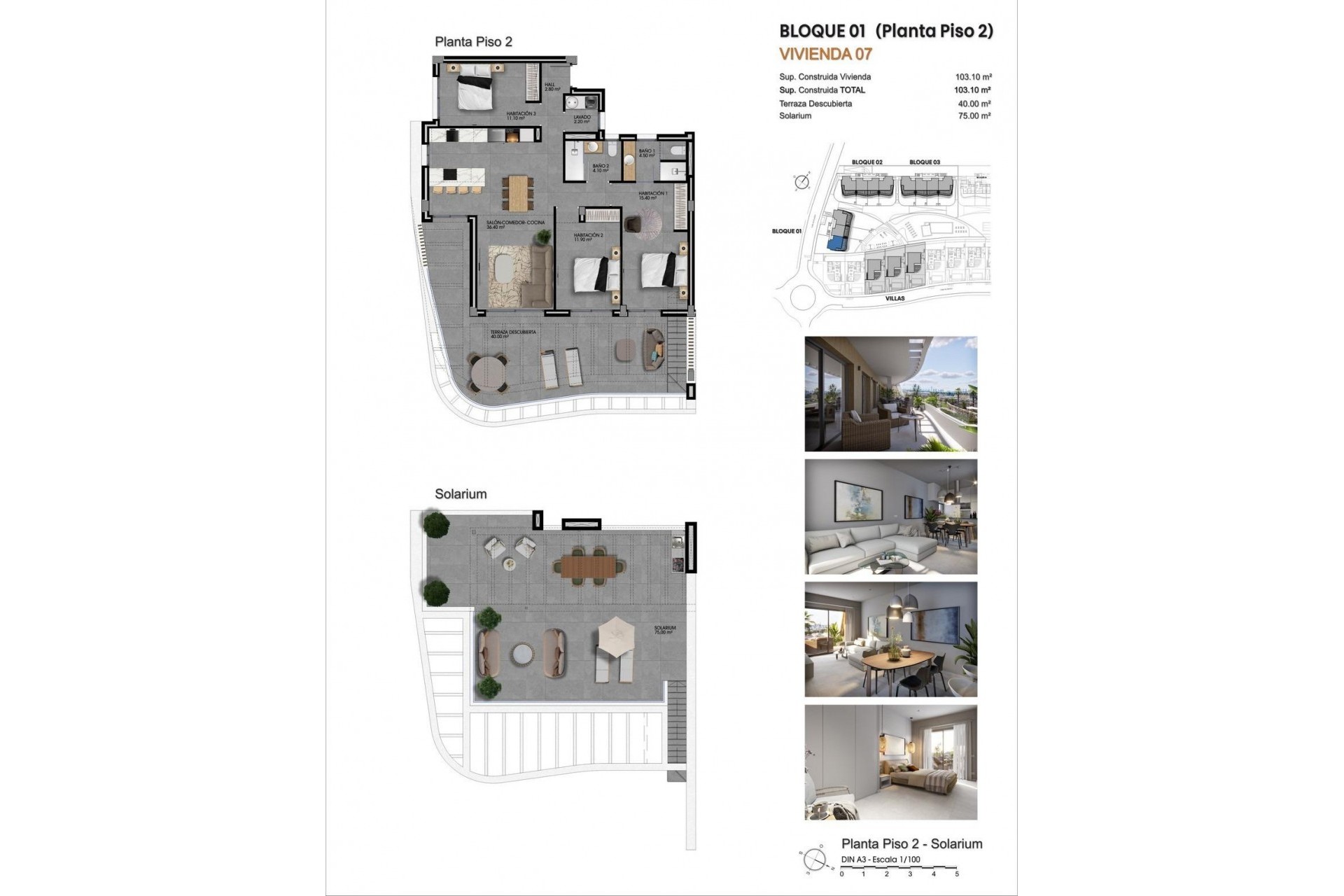 Nouvelle construction - Attique -
Finestrat - Campana Garden