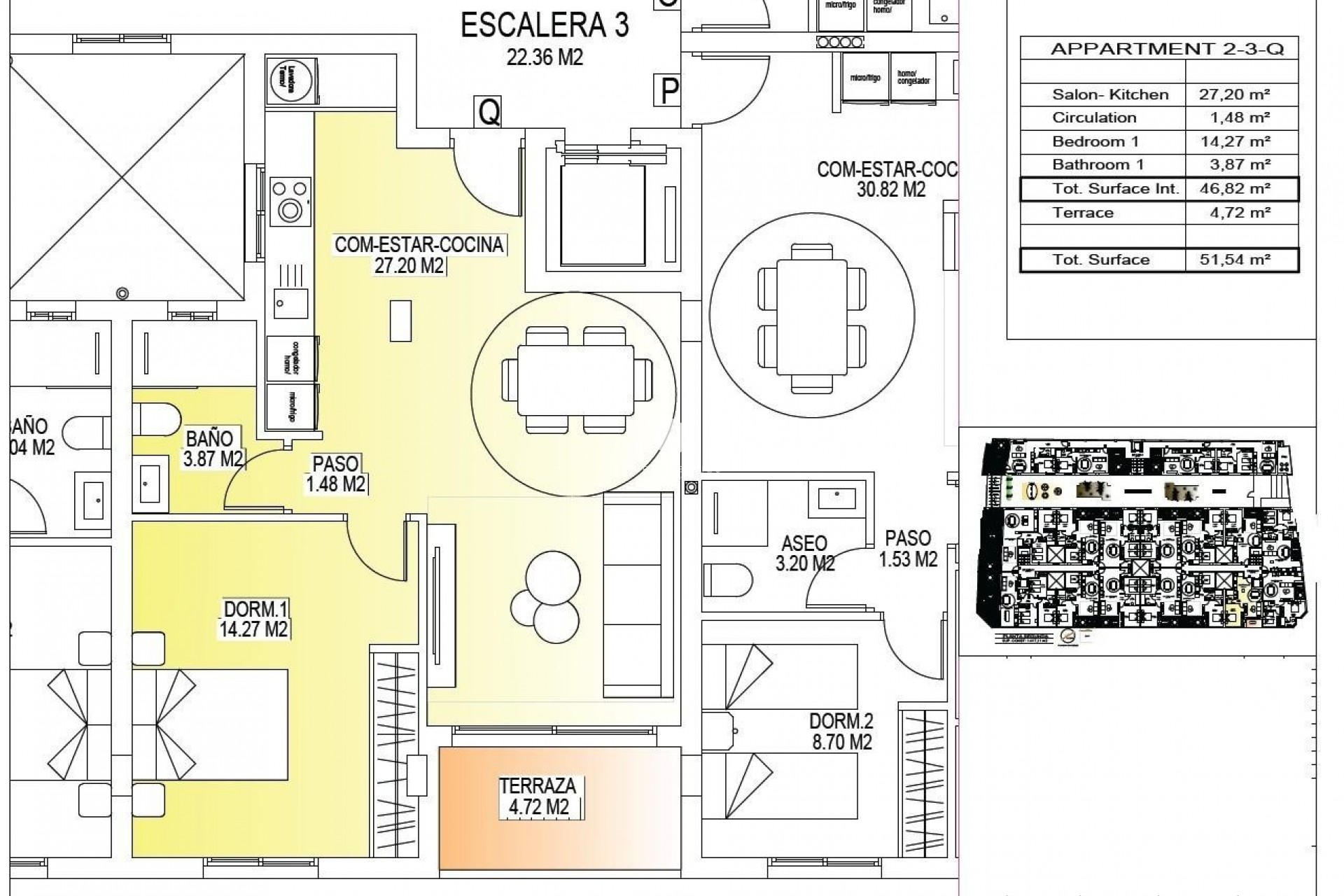 Nouvelle construction - Attique -
San Miguel de Salinas - Pueblo