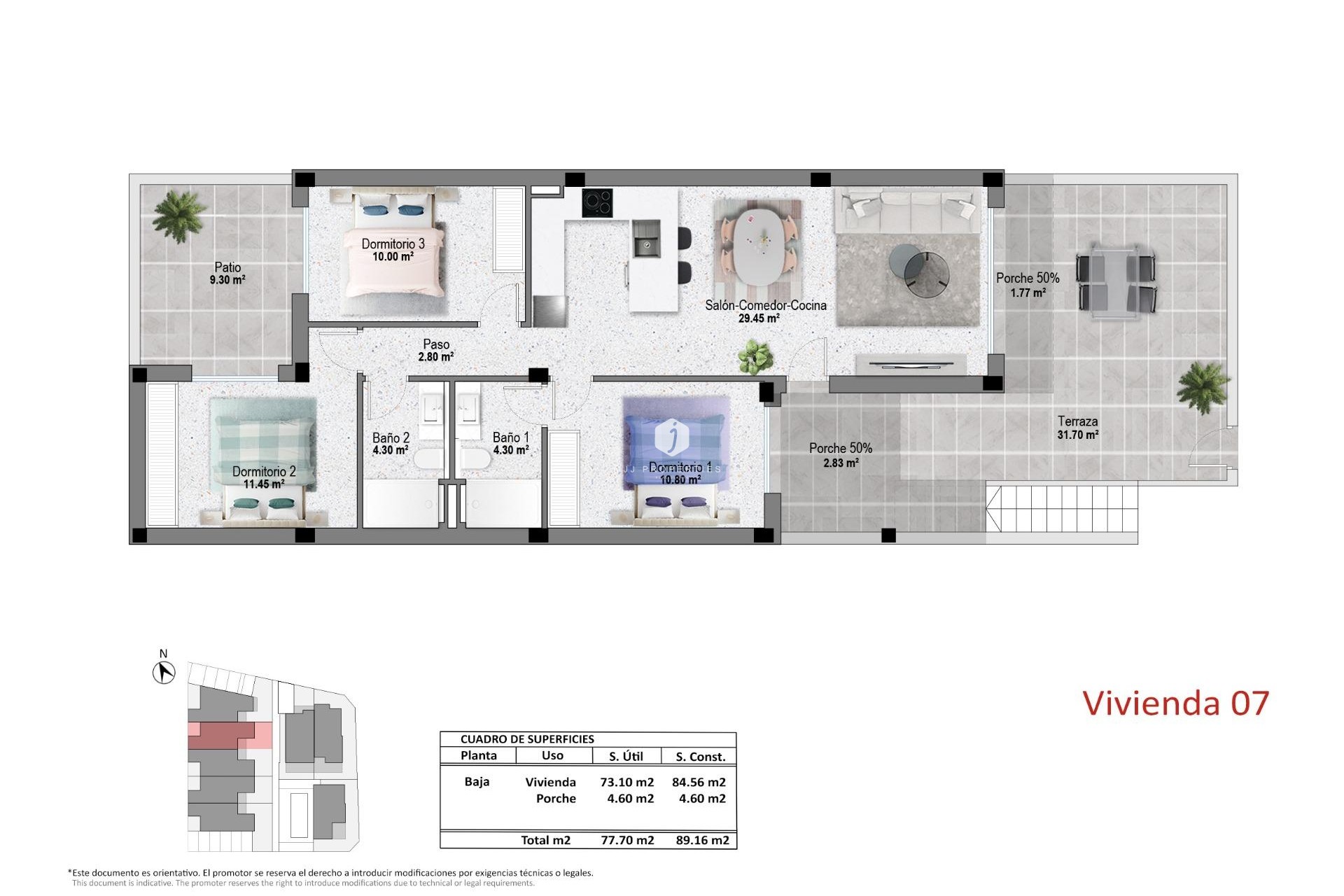 Nouvelle construction - Bungalow -
Pilar de la Horadada - pueblo