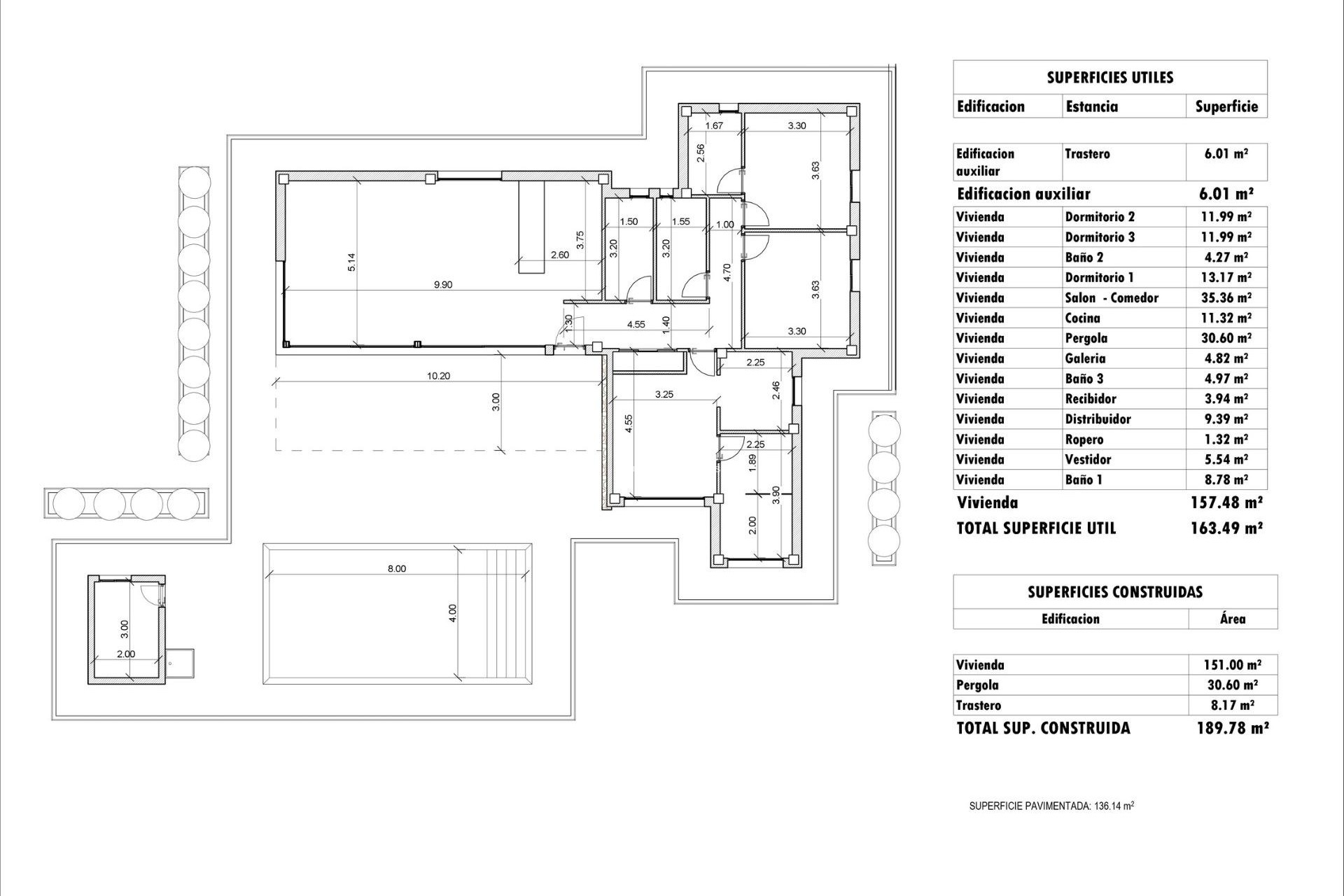 Nouvelle construction - Villa -
Aspe - Poligono 19