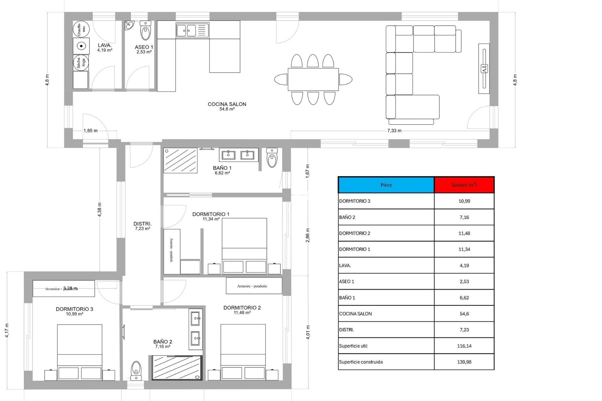 Nouvelle construction - Villa -
Aspe - urbanizaciones