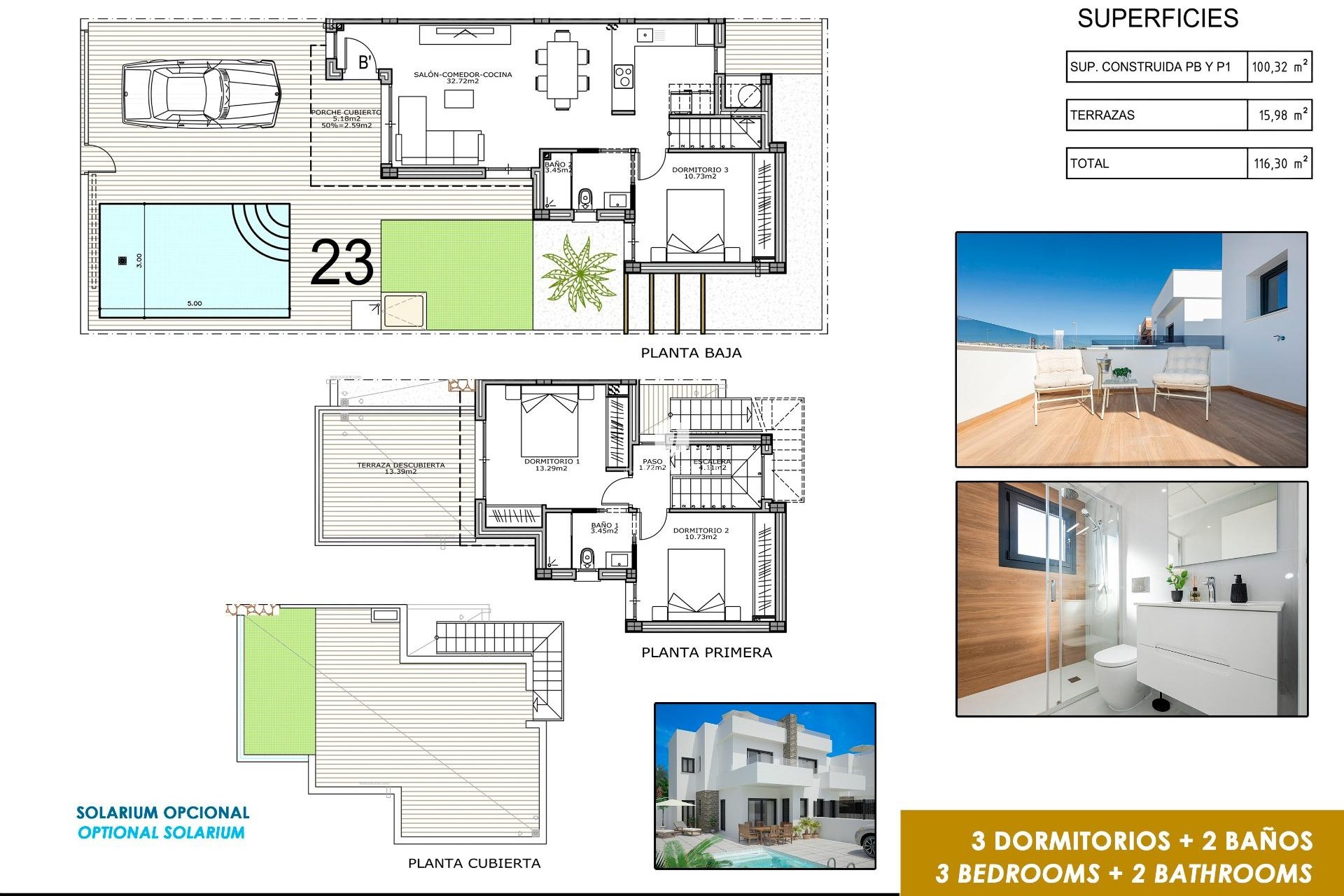 Nouvelle construction - Villa -
Orihuela - Vistabella Golf