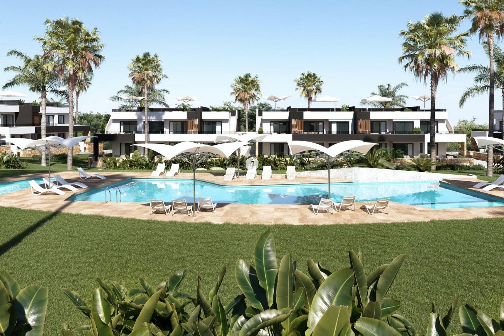 Nowy budynek - Bungalow -
Ciudad Quesada - Lo Marabú